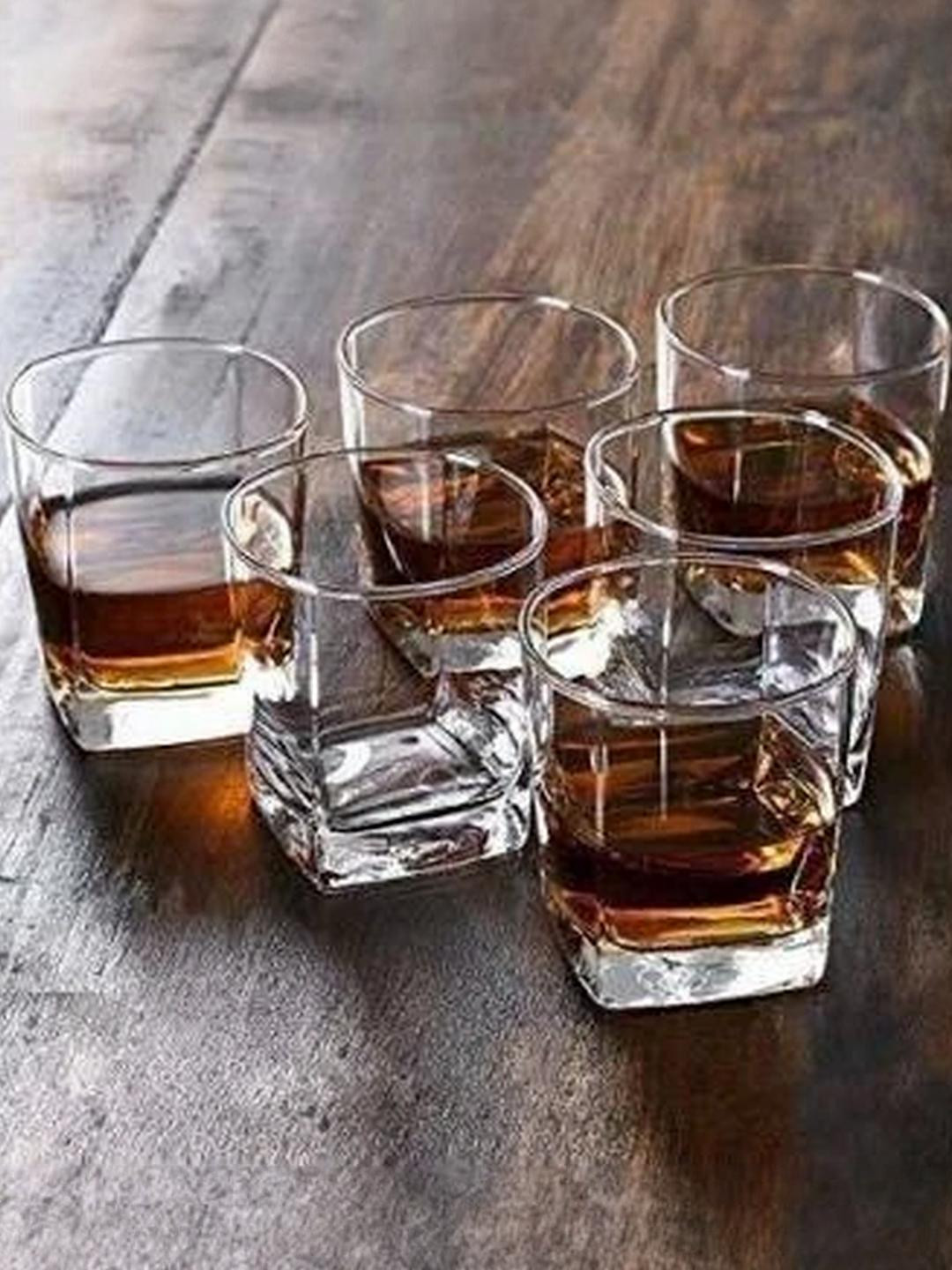Dakshayanii Set Of 6 Glass Cups