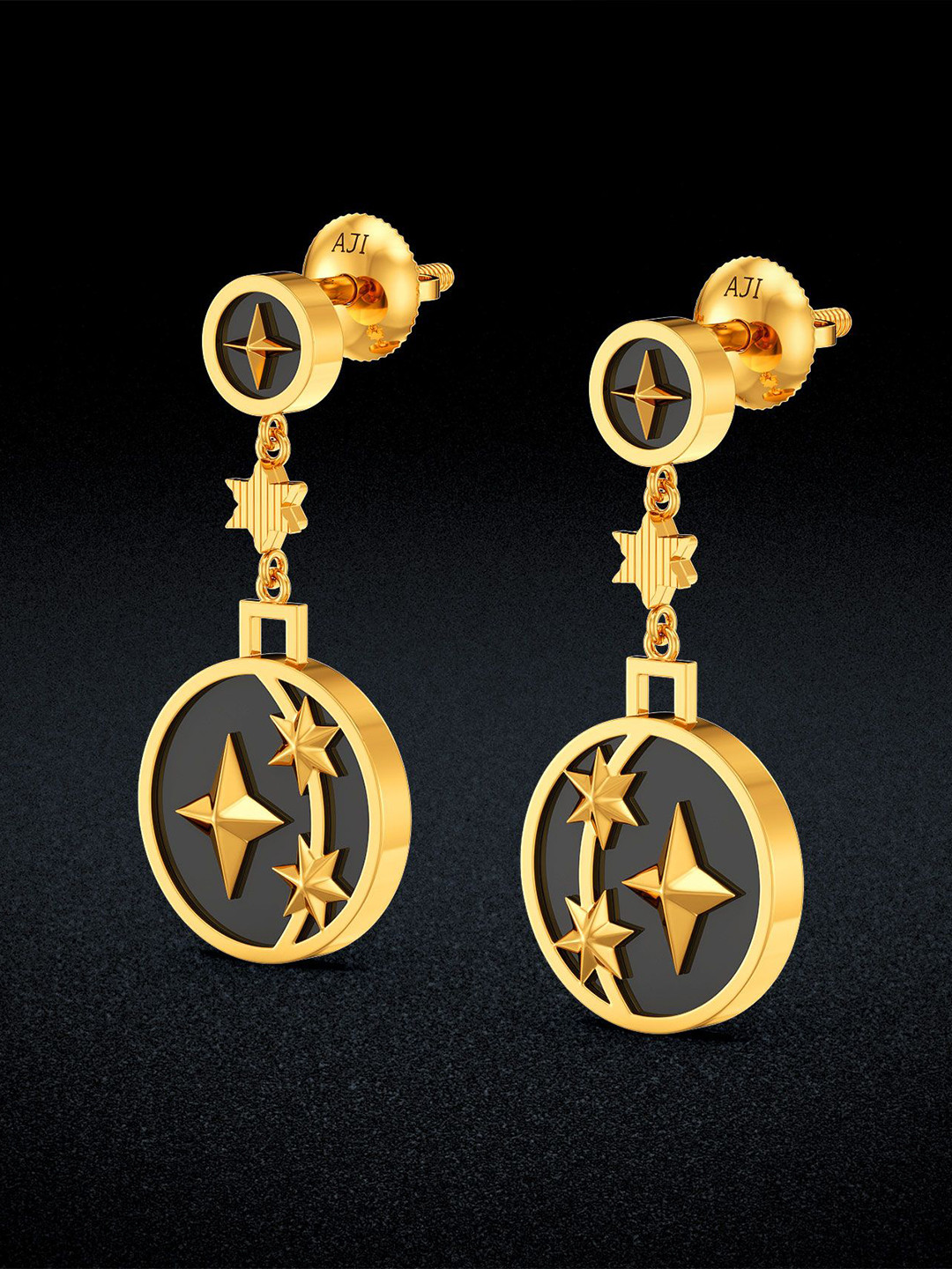 all about you Cosmic Starburst Earring- 6.604 gms