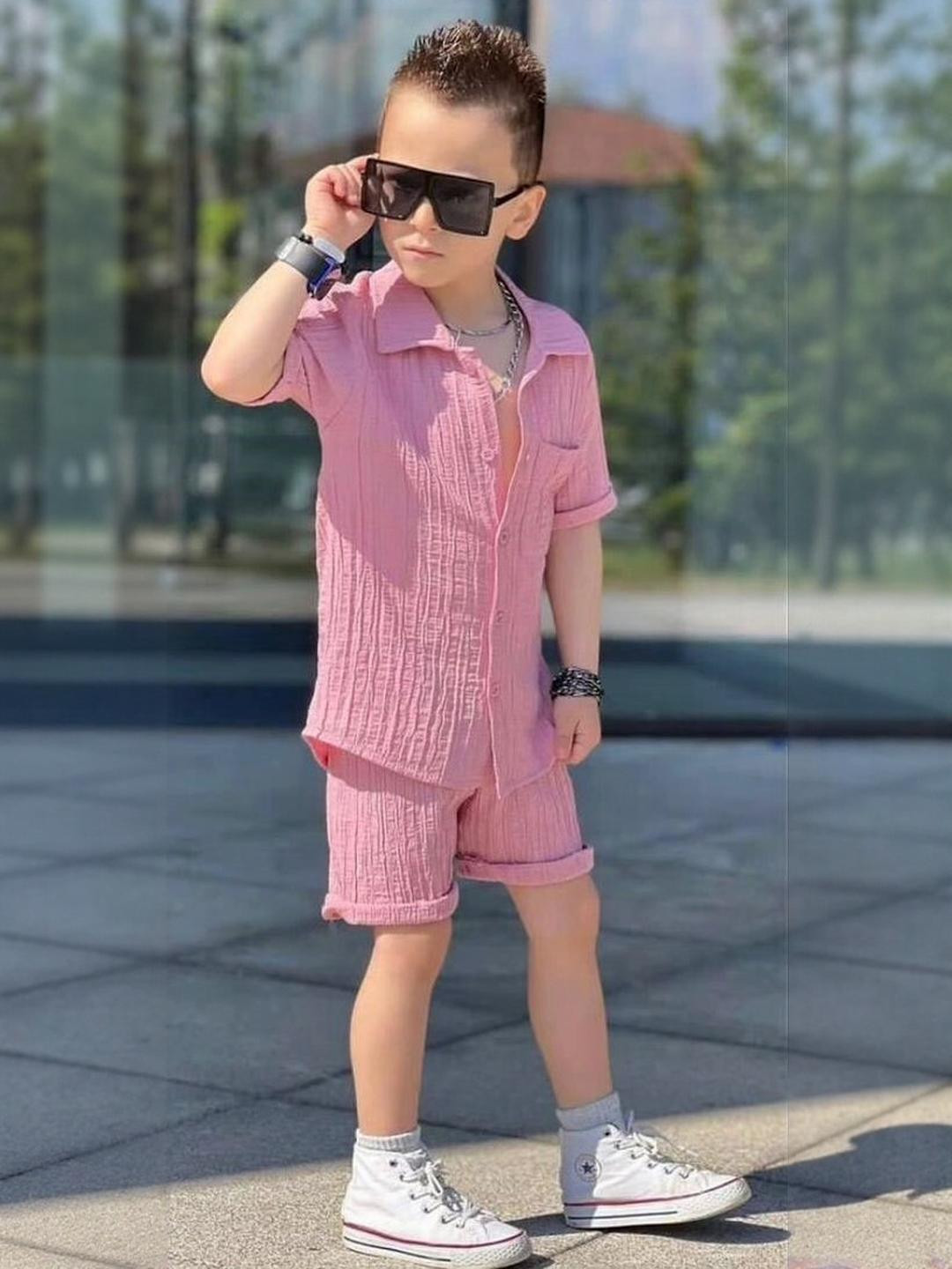 BELLIZA Boys Shirt with Shorts
