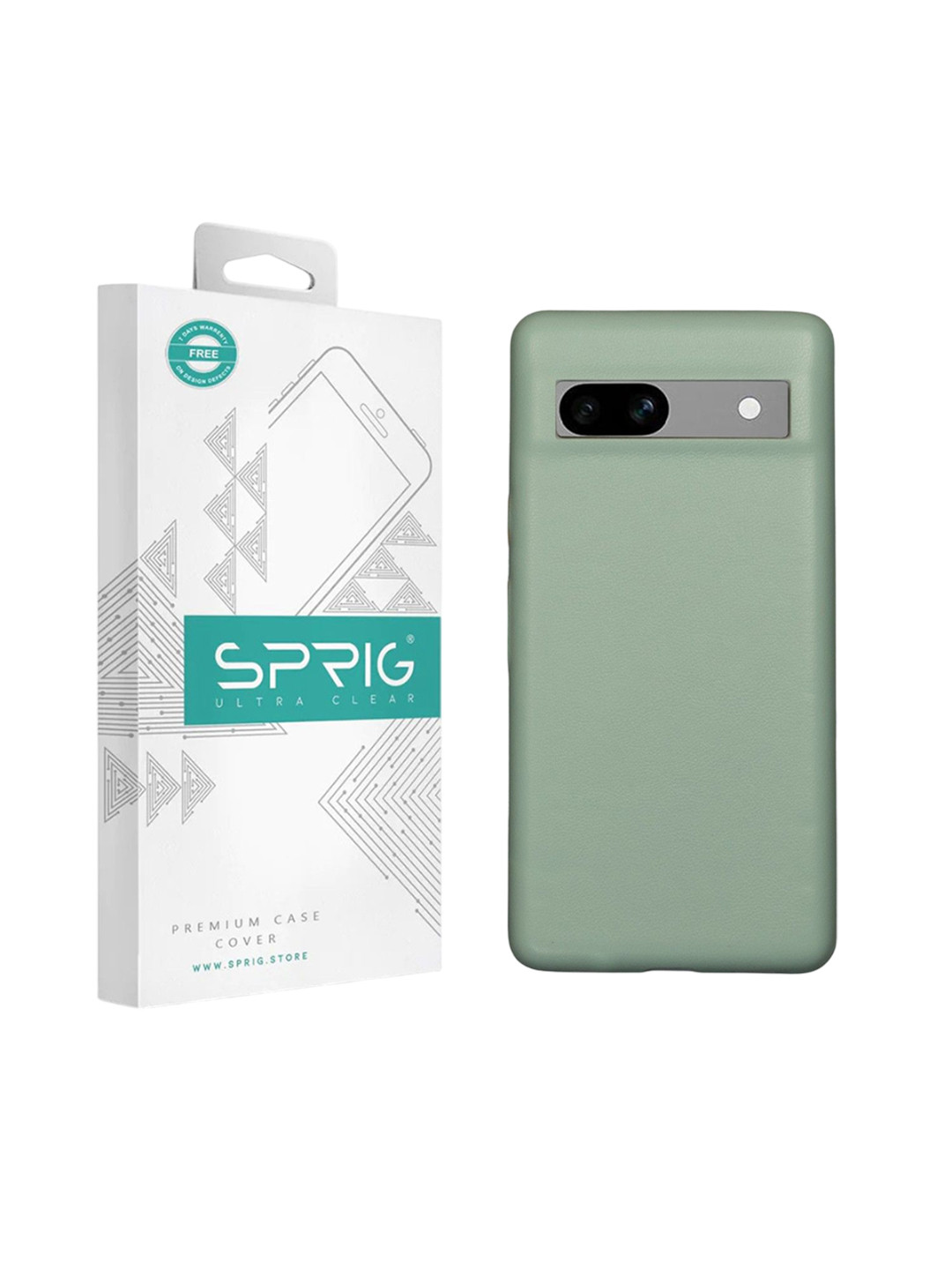SPRIG Google Pixel 7A PU Leather Back Cover