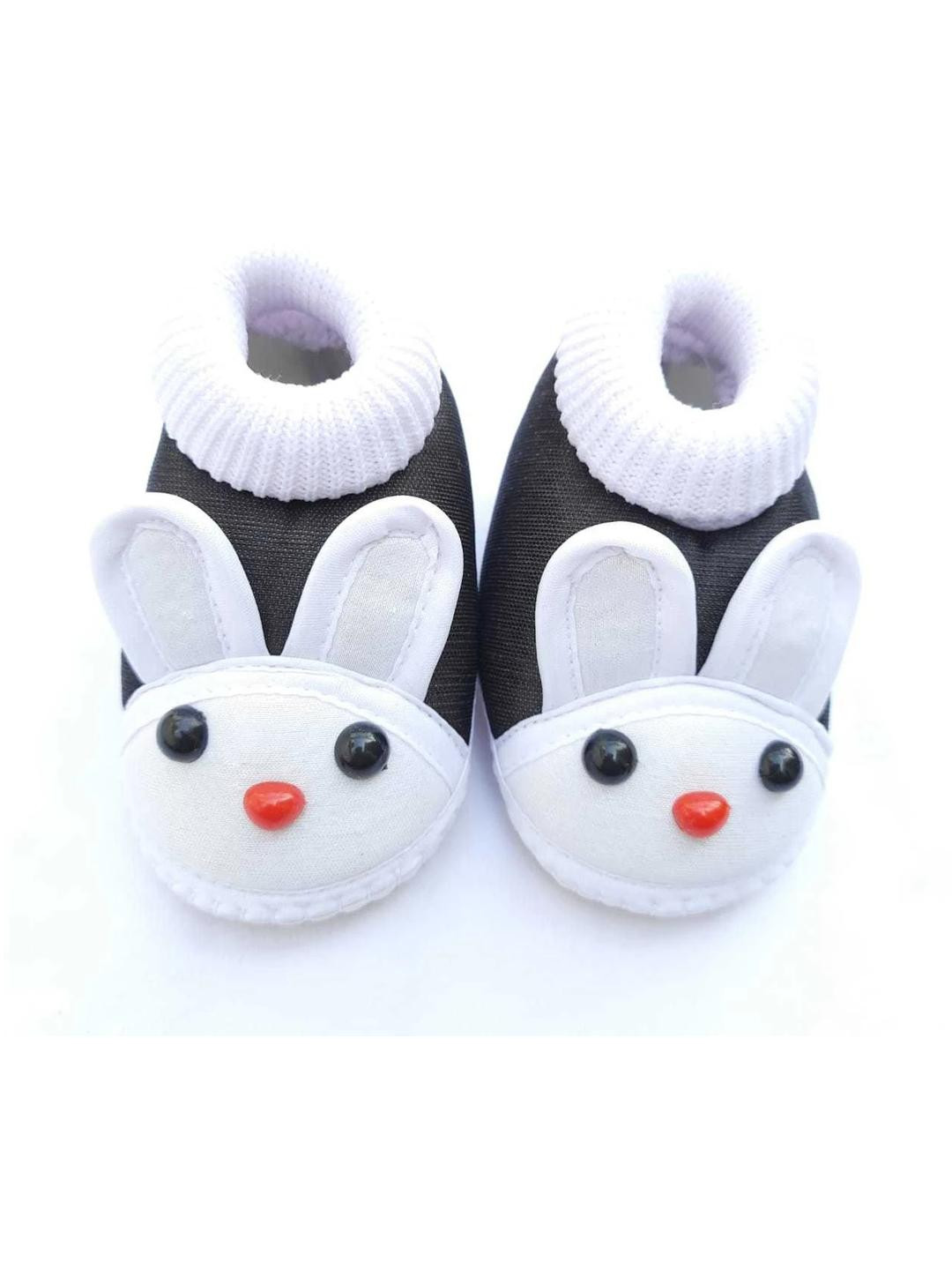LMN CHILD CARE Unisex Kids Animal Faced Cotton Booties