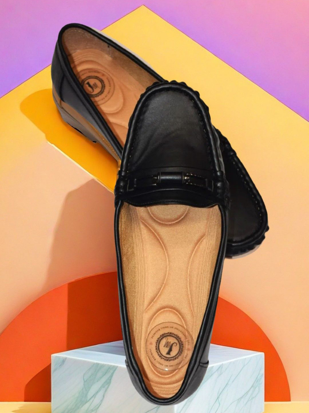 JUTTIESMAKER Women Solid Slip On Loafers