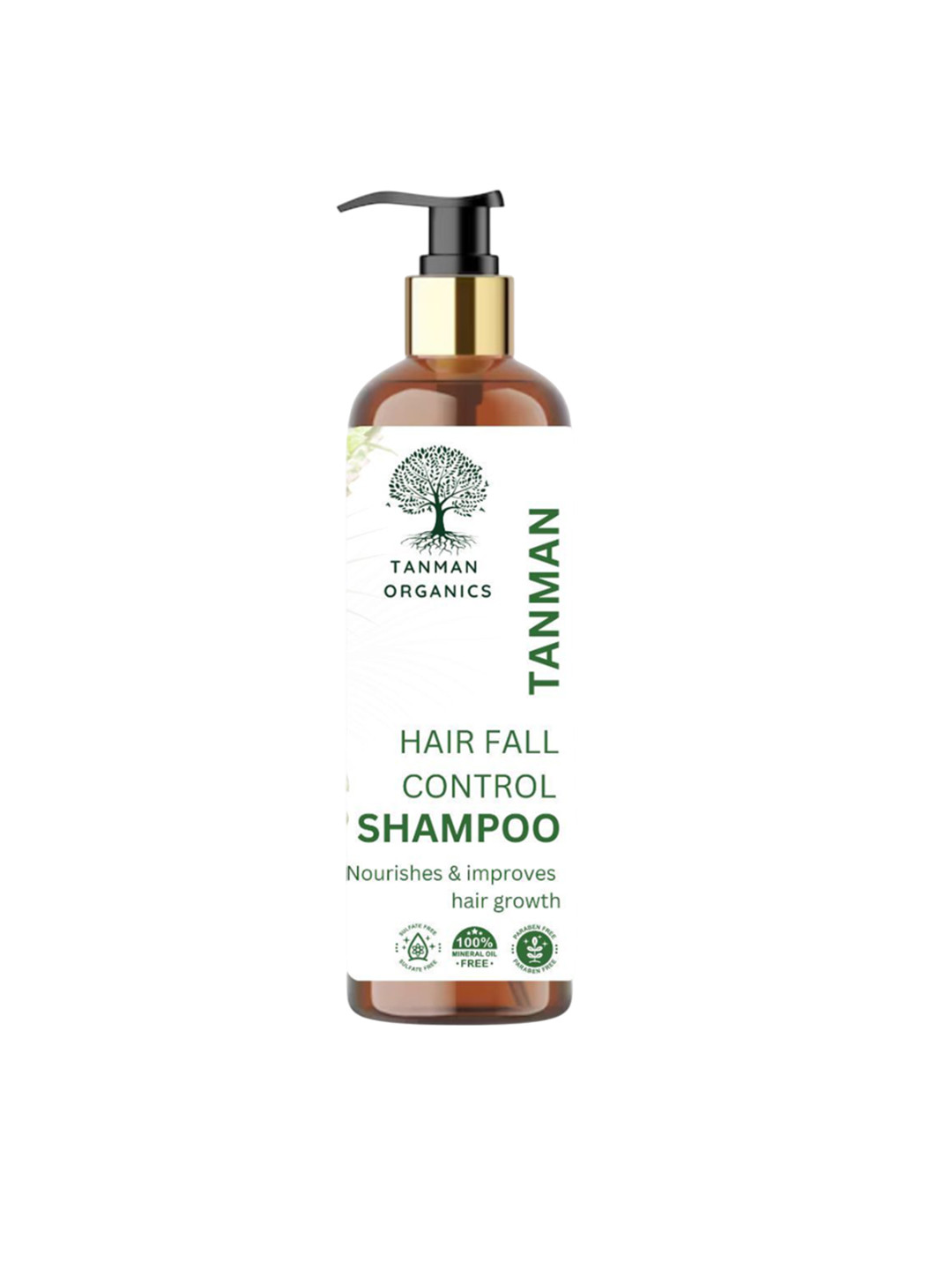 tanman organics  Hair Fall Control Shampoo - 200 ml