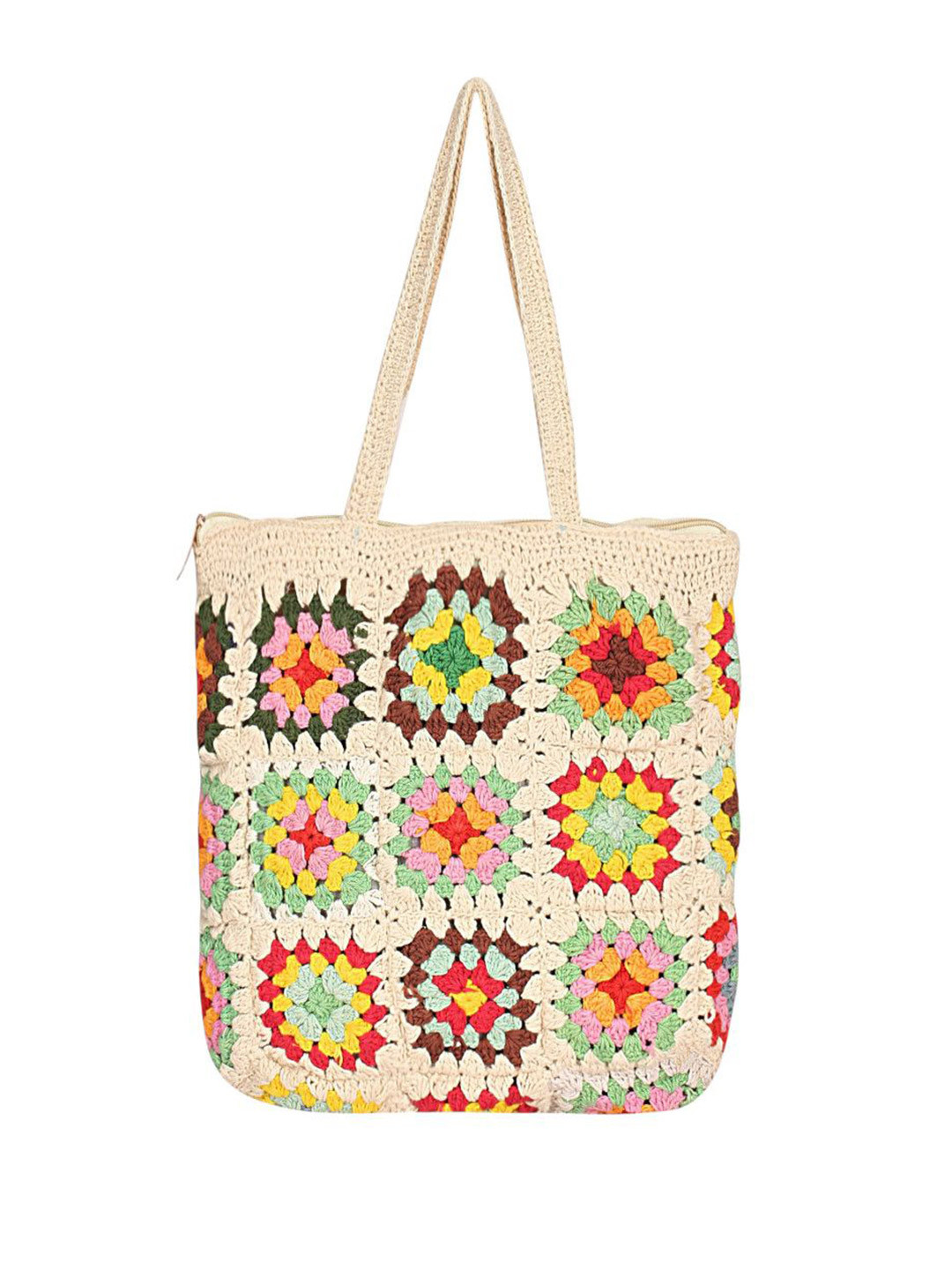 GAURJIA Women Textured Structured Tote Bag