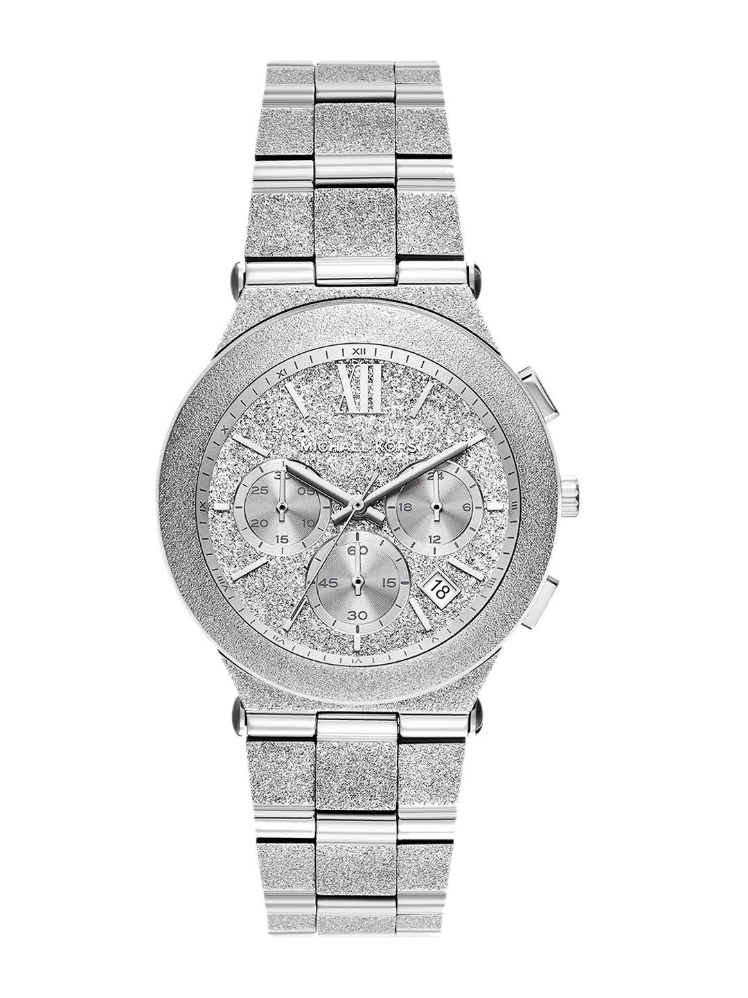 Michael Kors Billie Women Embellished Dial & Stainless Steel Straps Analogue Watch MK7558