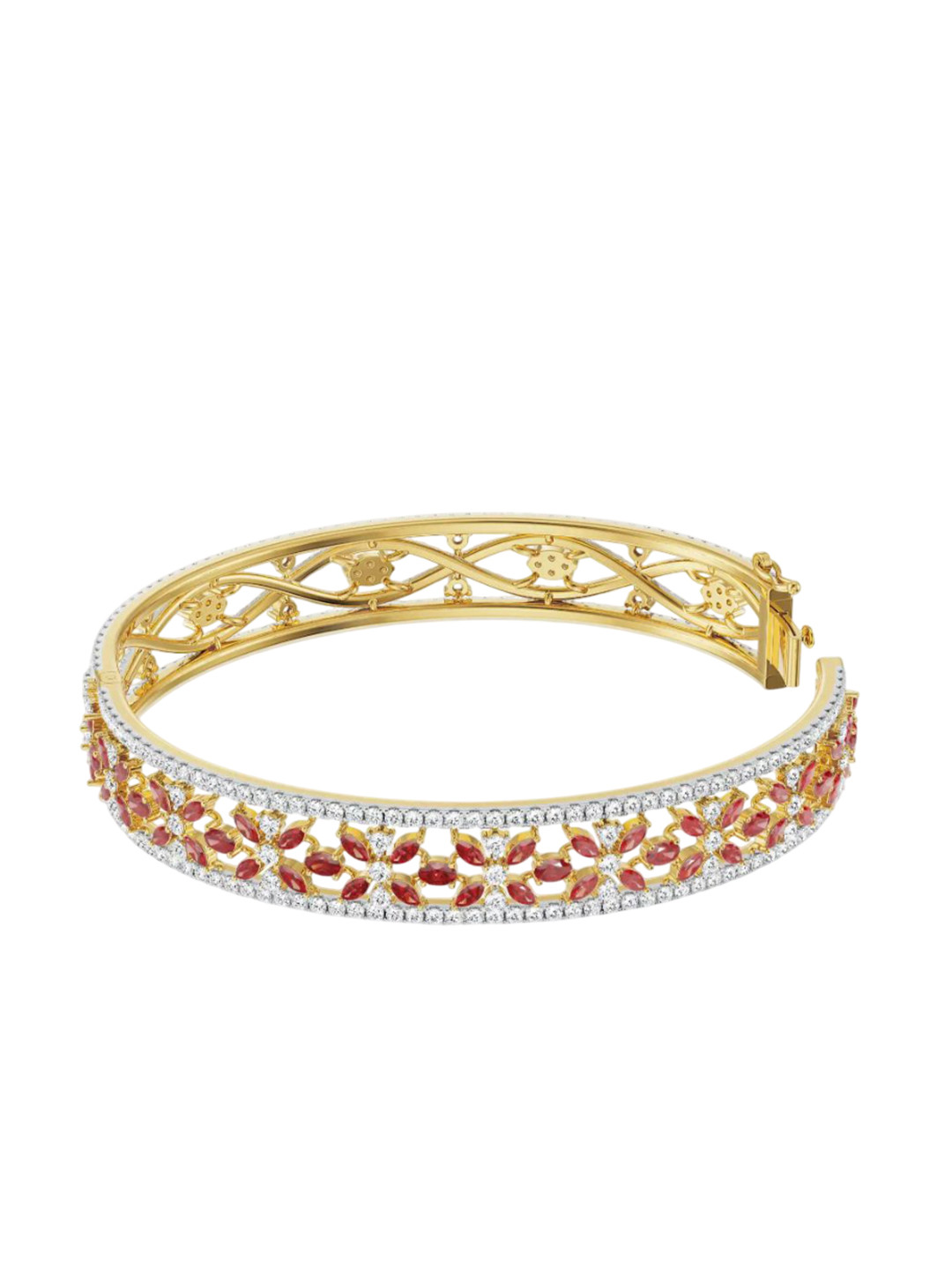 Emori 14KT Gold Convertible Tira Lab Diamond Bracelet - 3.91 g