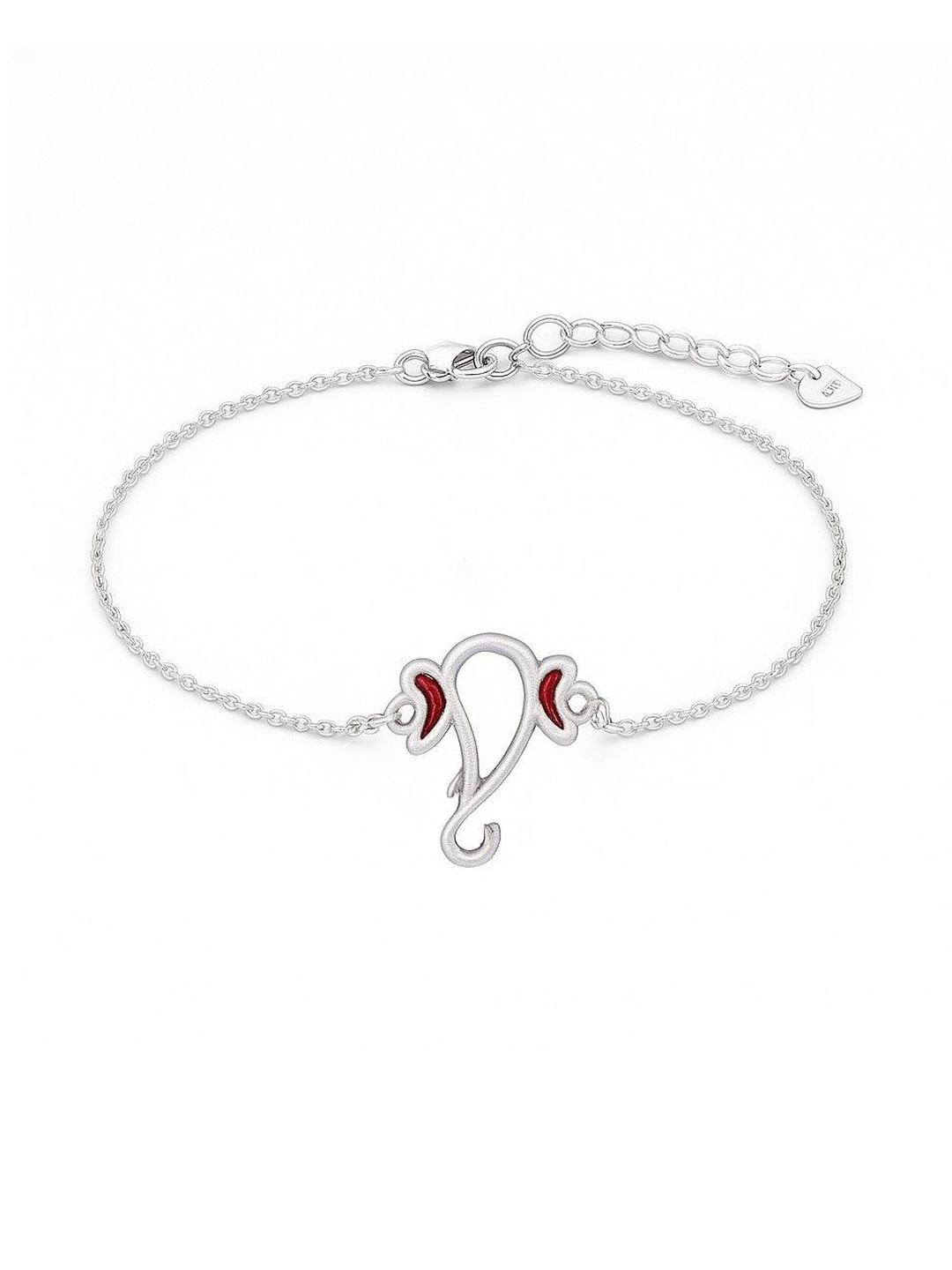 Nipura Men 925 Sterling Silver Wraparound Rakhi Bracelet