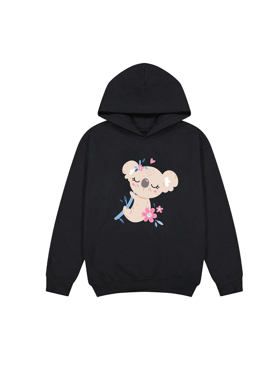 KIDDIEKISSES Kids Printed Hooded Sweatshirt