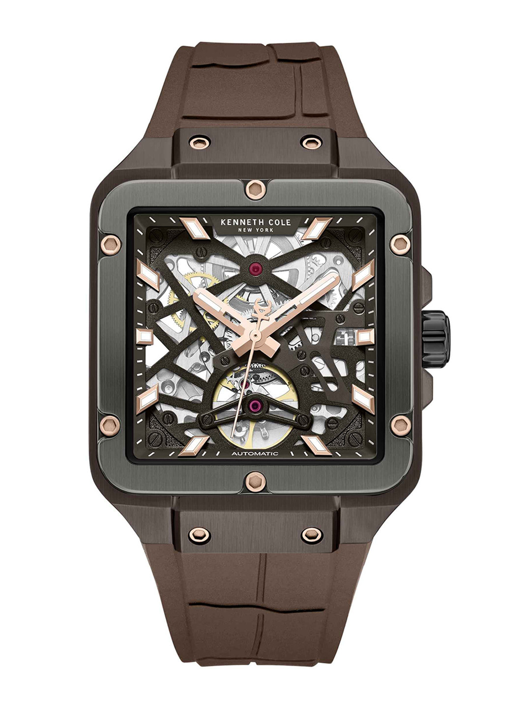 Kenneth Cole Automatic Drop 2 Round Dial Men's Analog Watch - KCWGZ0065402MN