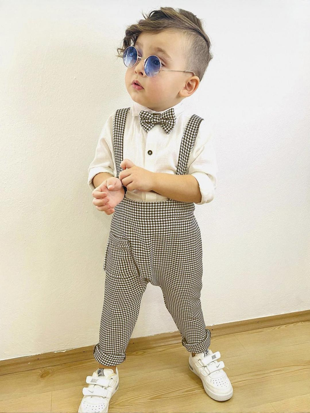 Belliza Baby Boys Dungaree Clothing Set