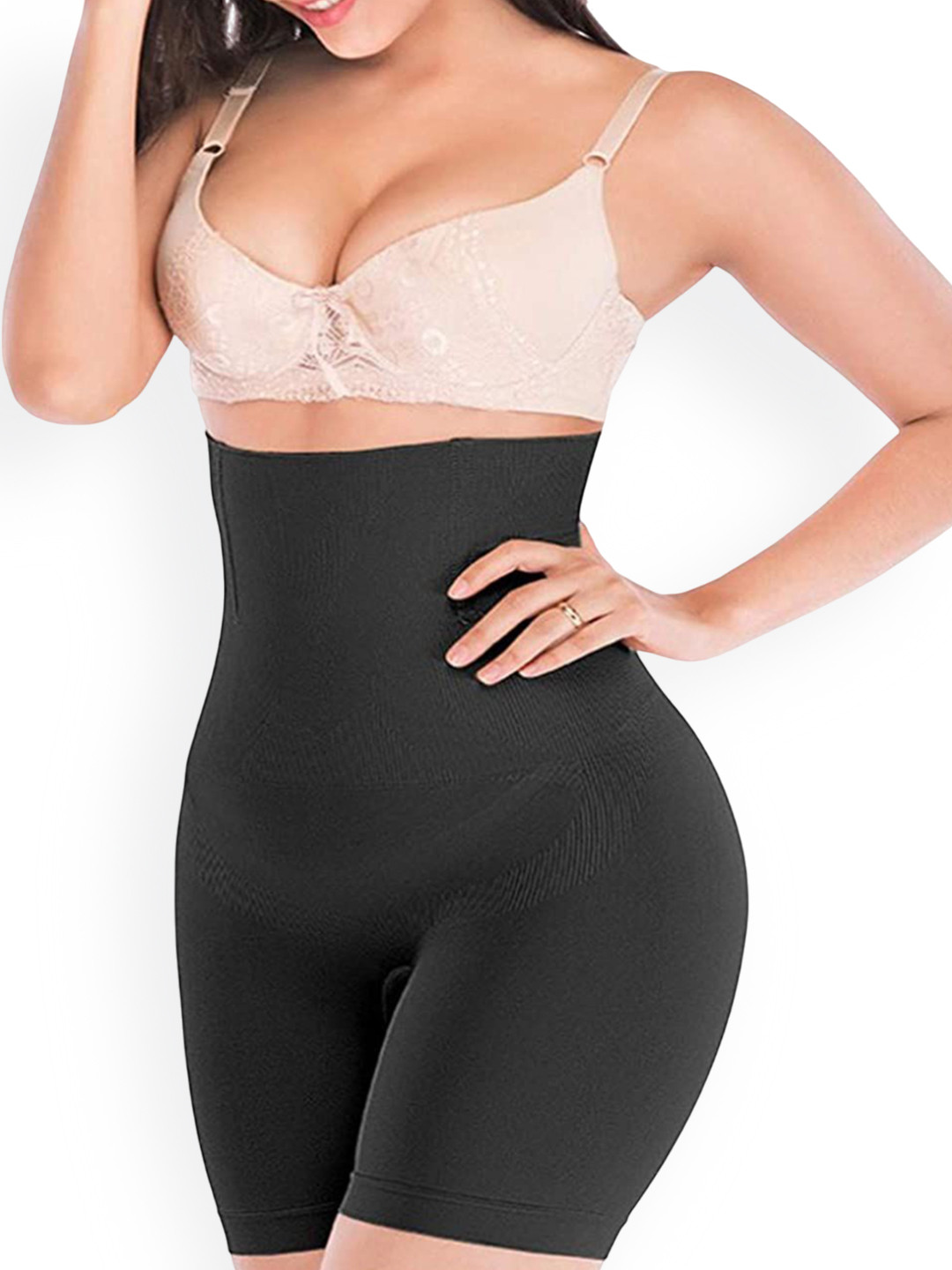 SHOPPY VILLA High-Rise Seamless Breathable Tummy Shapewear