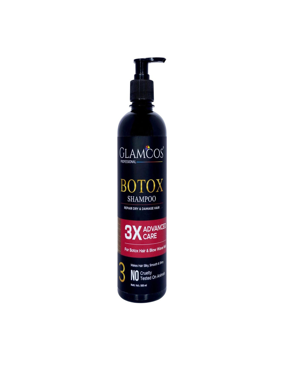 Glamcos Professional 3X Advance Care Botox Shampoo - 500 ml