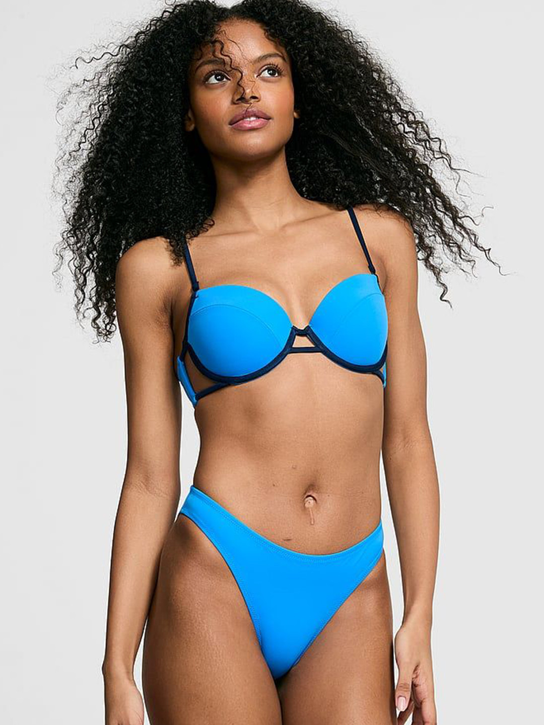 Victoria's Secret Shoulder Straps Push-Up Bikini Swim Top
