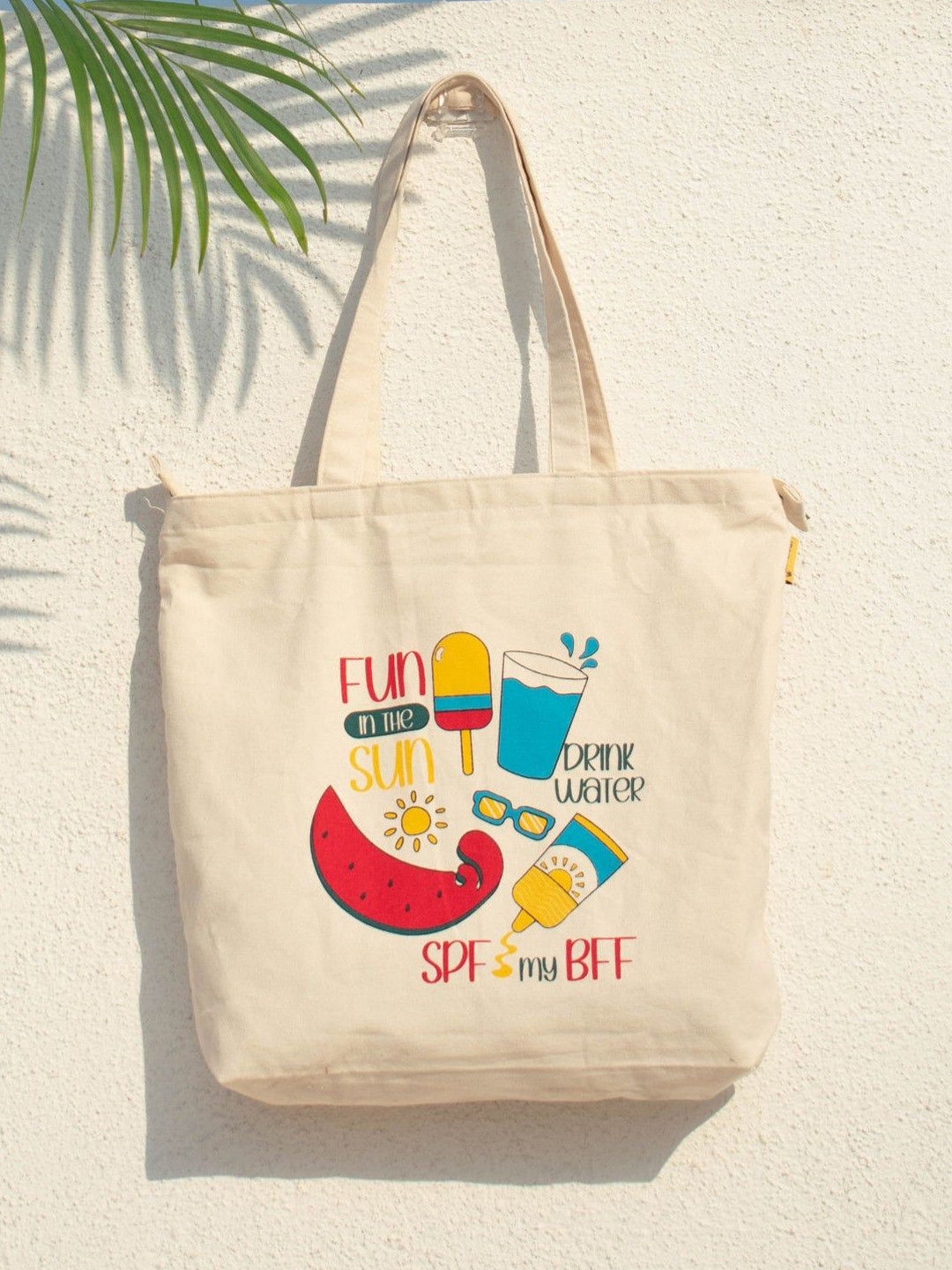 Thela Gaadi Unisex Graphic Printed Shopper Tote Bag