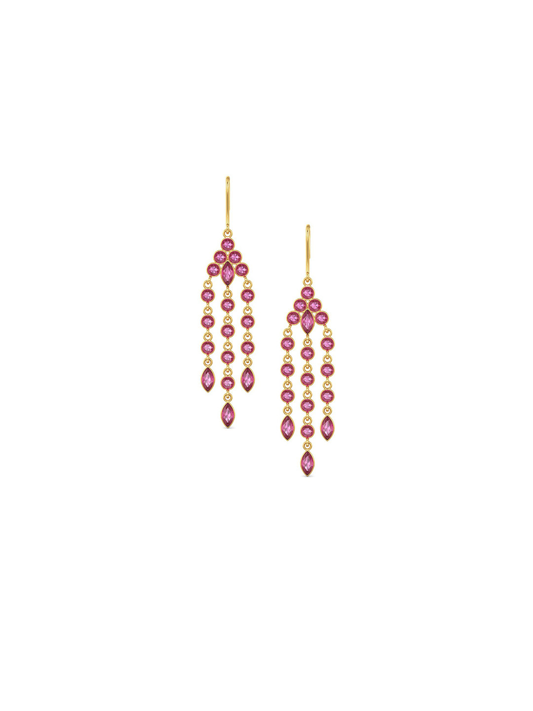 Joyalukkas Women Earrings Gold-5.91 gms
