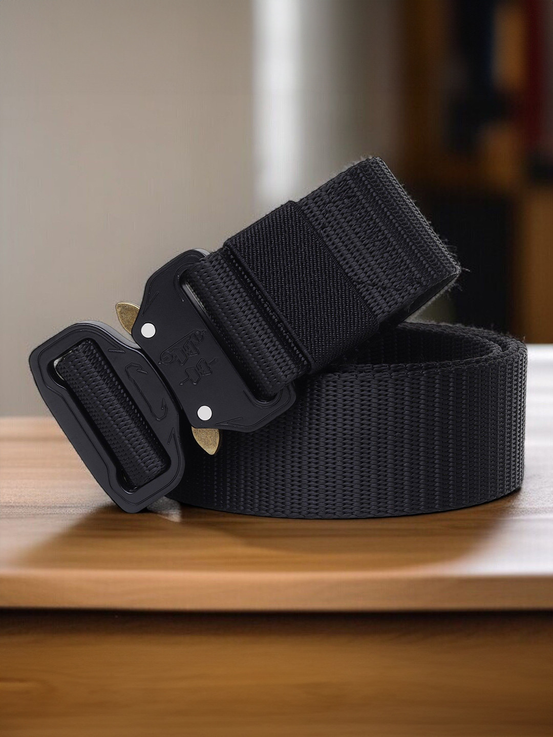 Killer Men Woven Design D-Ring Belt