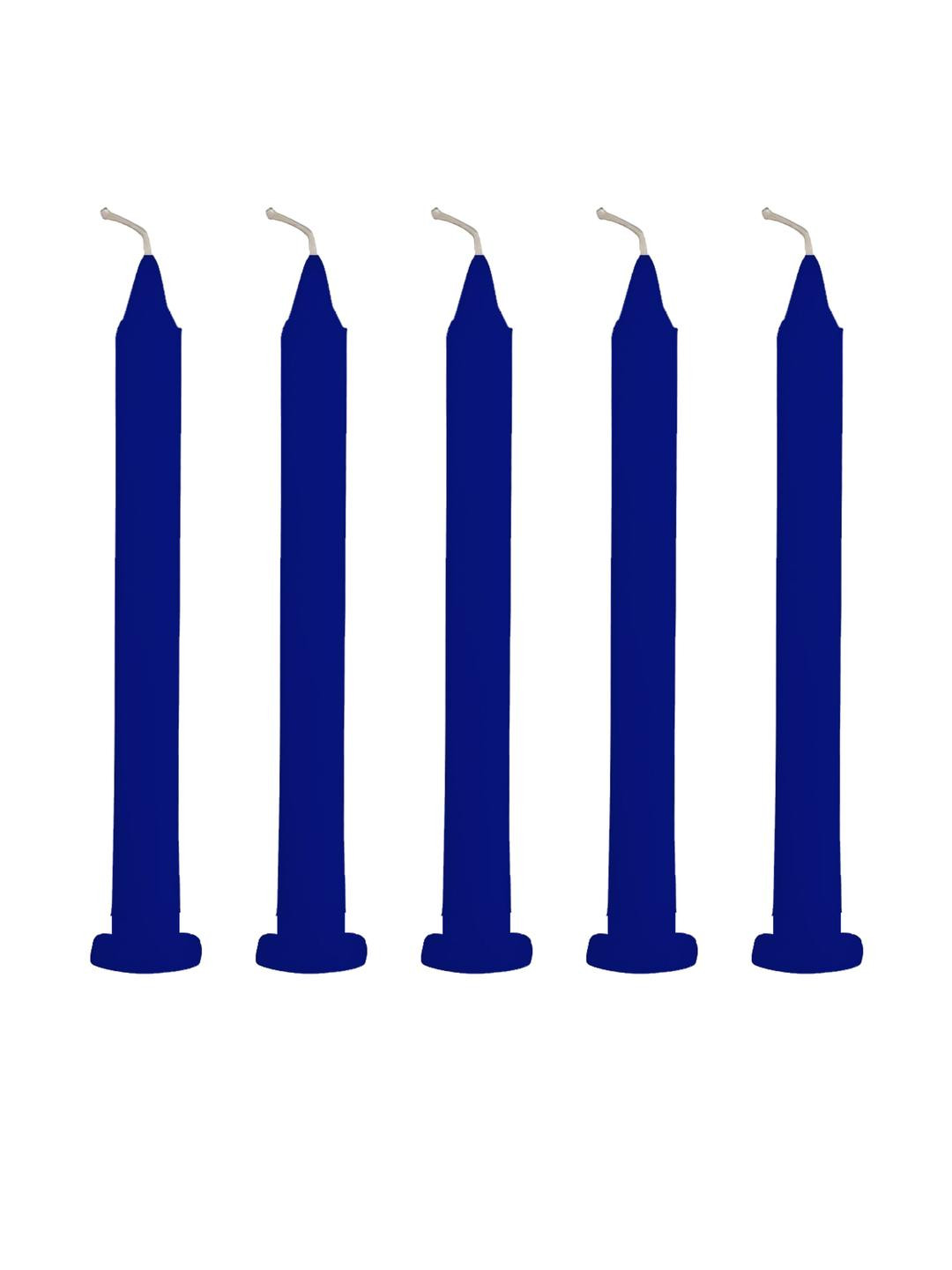 kreyam's Multicoloured 5 pieces Pillar Candle