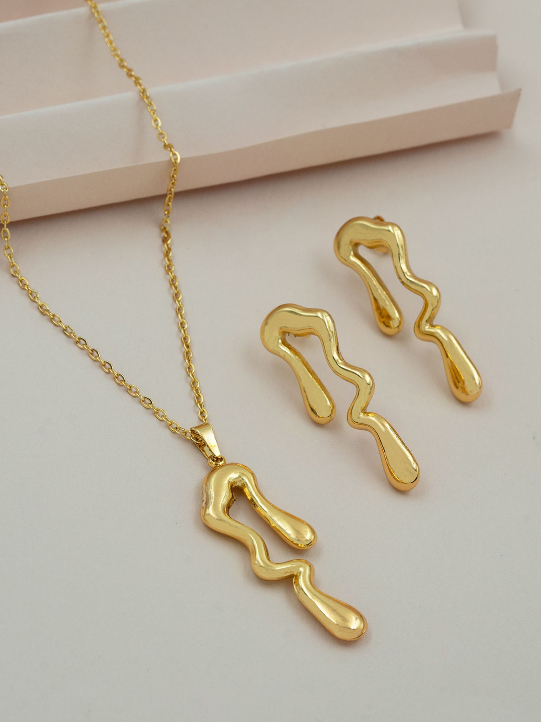ARTKLIM Gold-Plated Bloom Jewellery Set