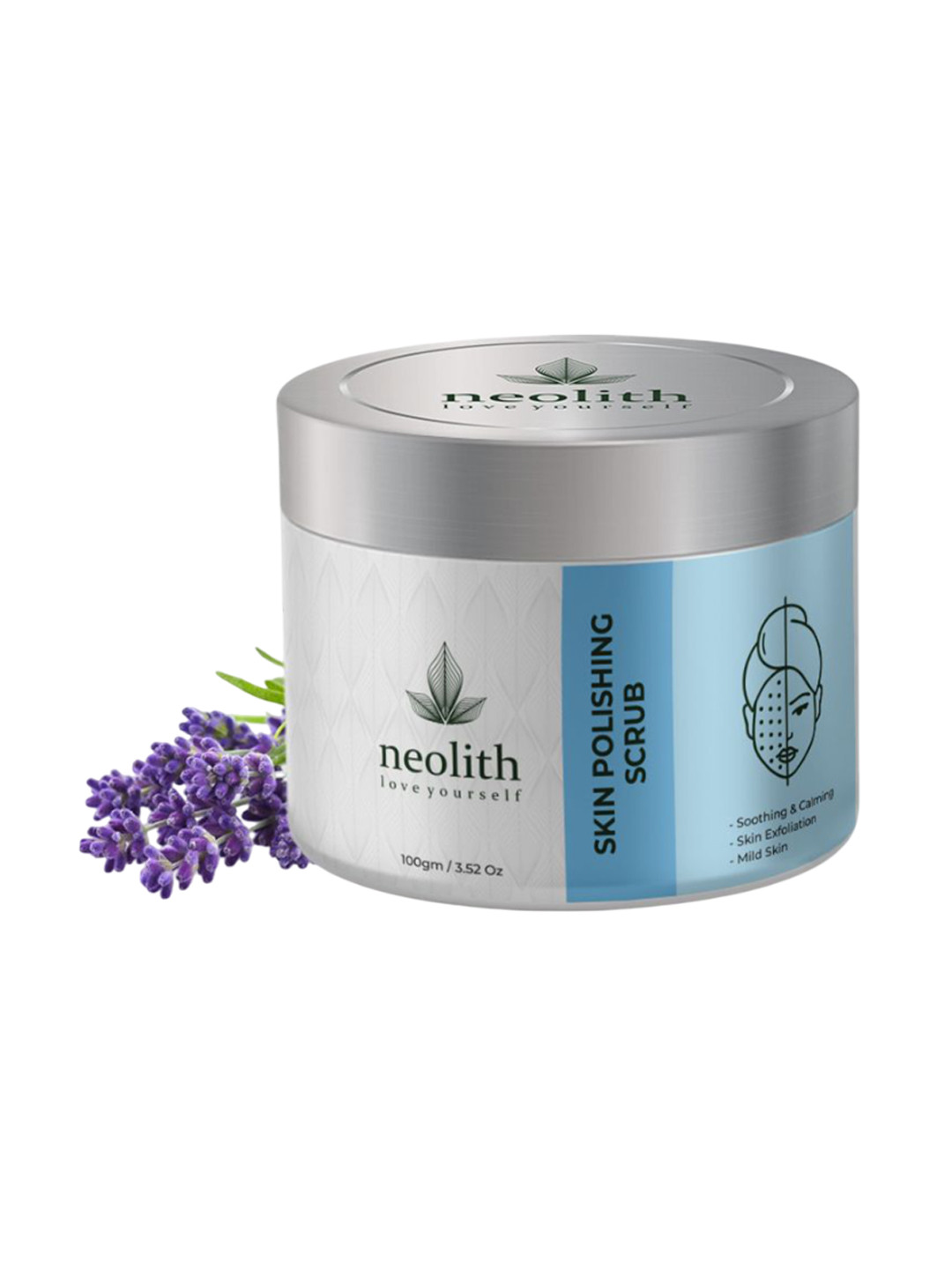 neolith Skin Polishing Face Scrub With Vitamin E - 100 g
