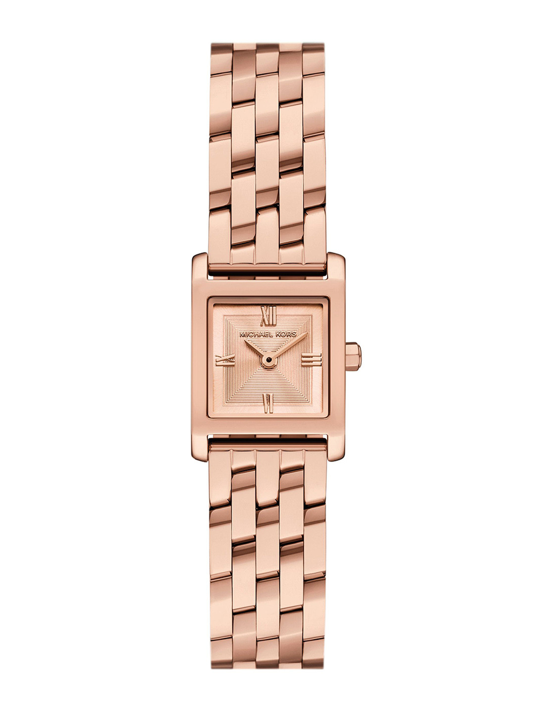 Michael Kors Georgie Women Patterned Dial & Stainless Steel Straps Analogue Watch MK4932