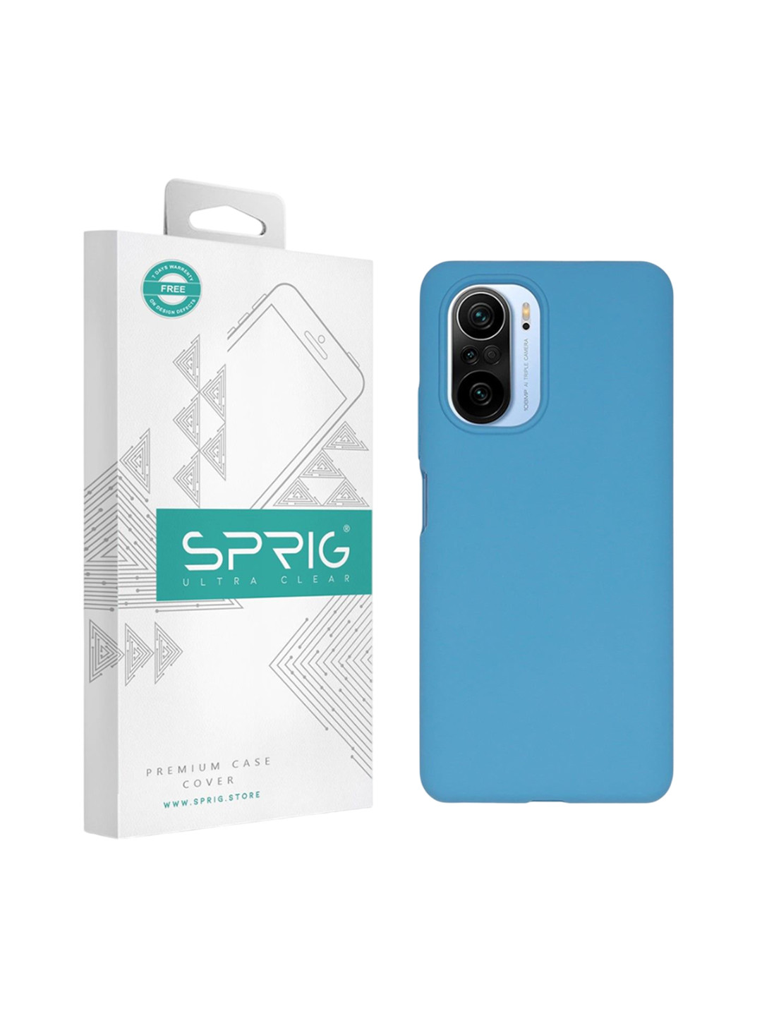 SPRIG Mi 11X Liquid Silicone Back Cover