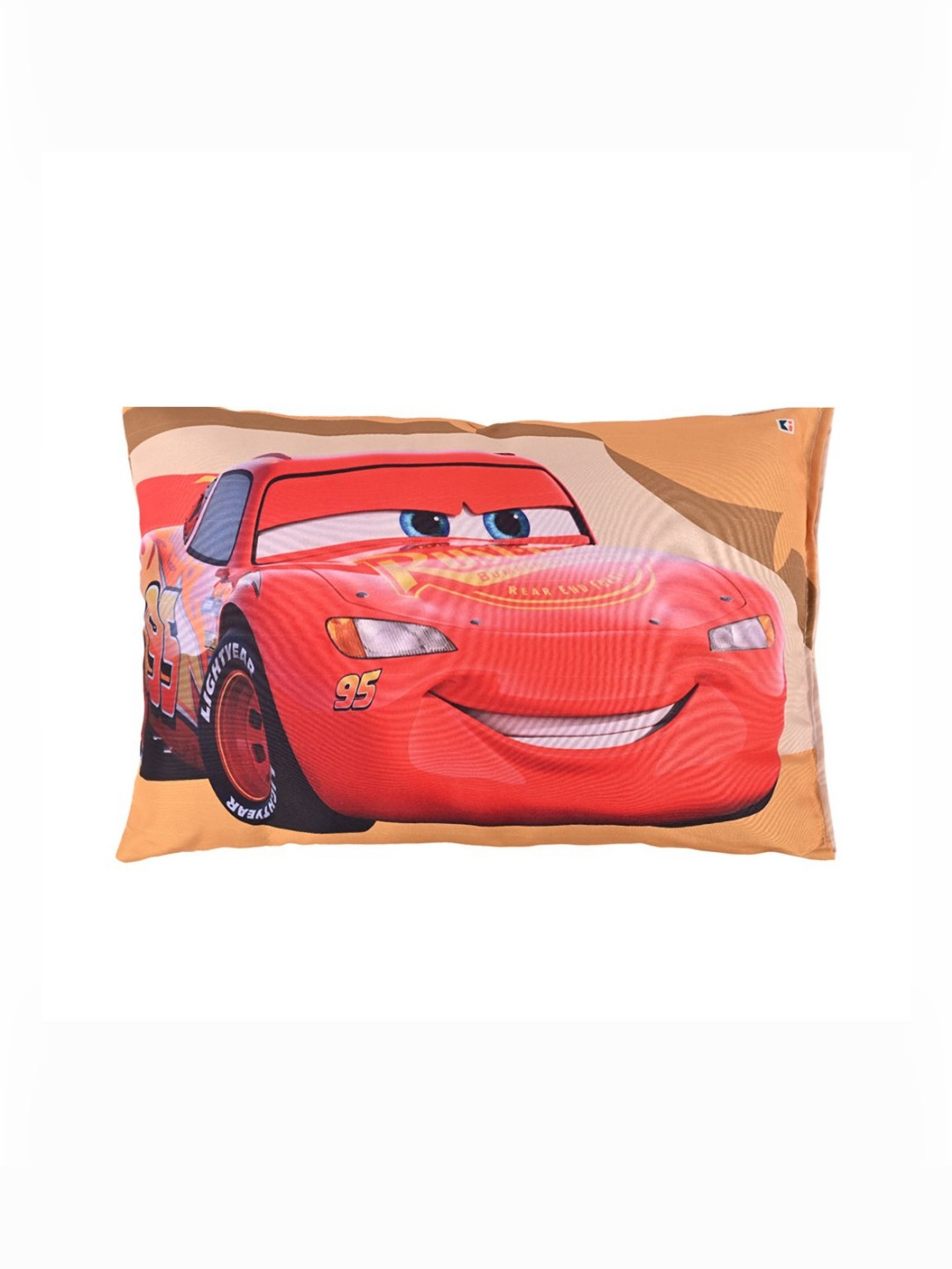 YK Red Cartoon Characters Printed Baby Pillow
