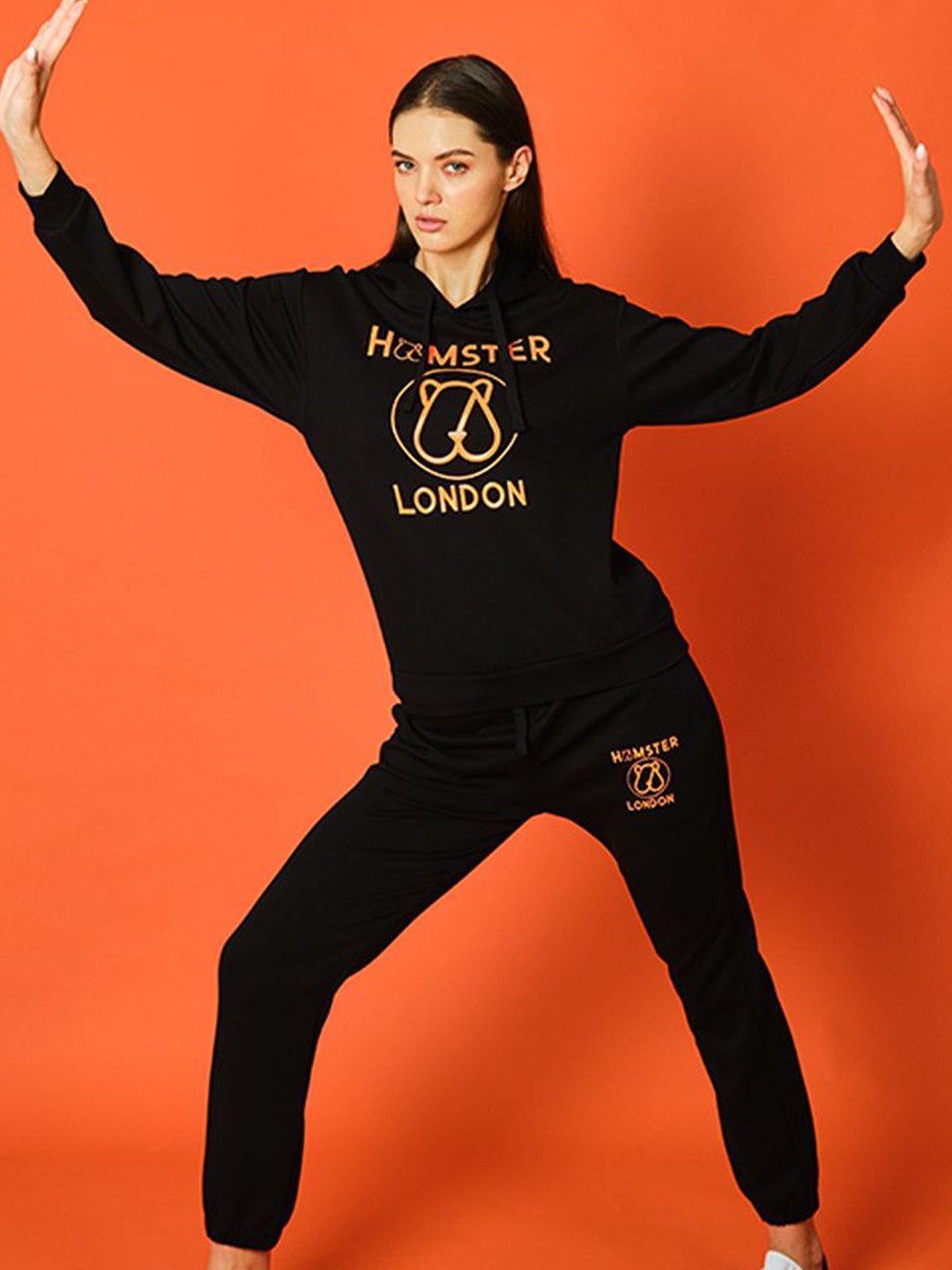 HAMSTER LONDON Printed Sweatshirt With Trousers