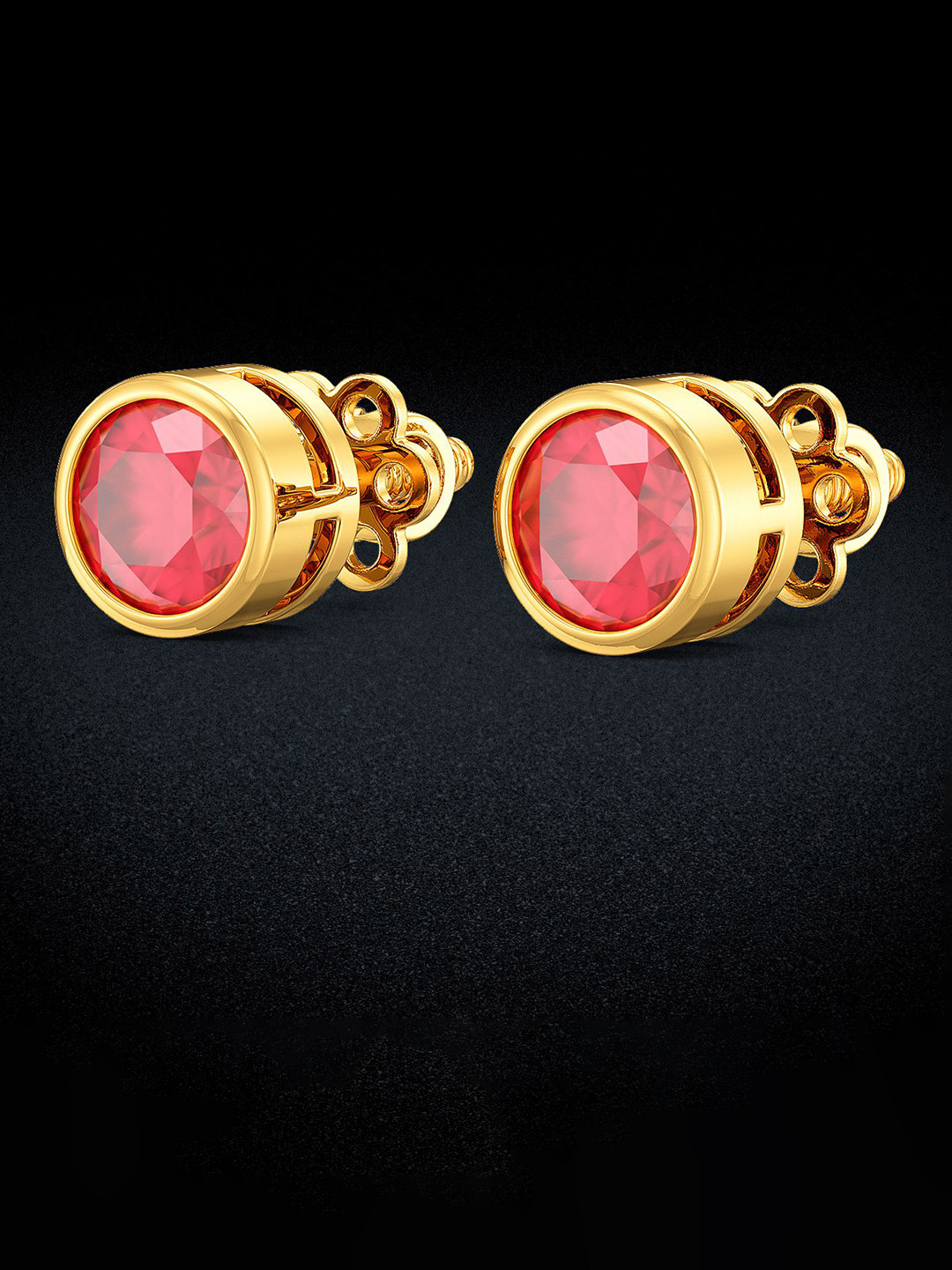 Joyalukkas Elegant Gemstone Stud Earring-2.206 gms