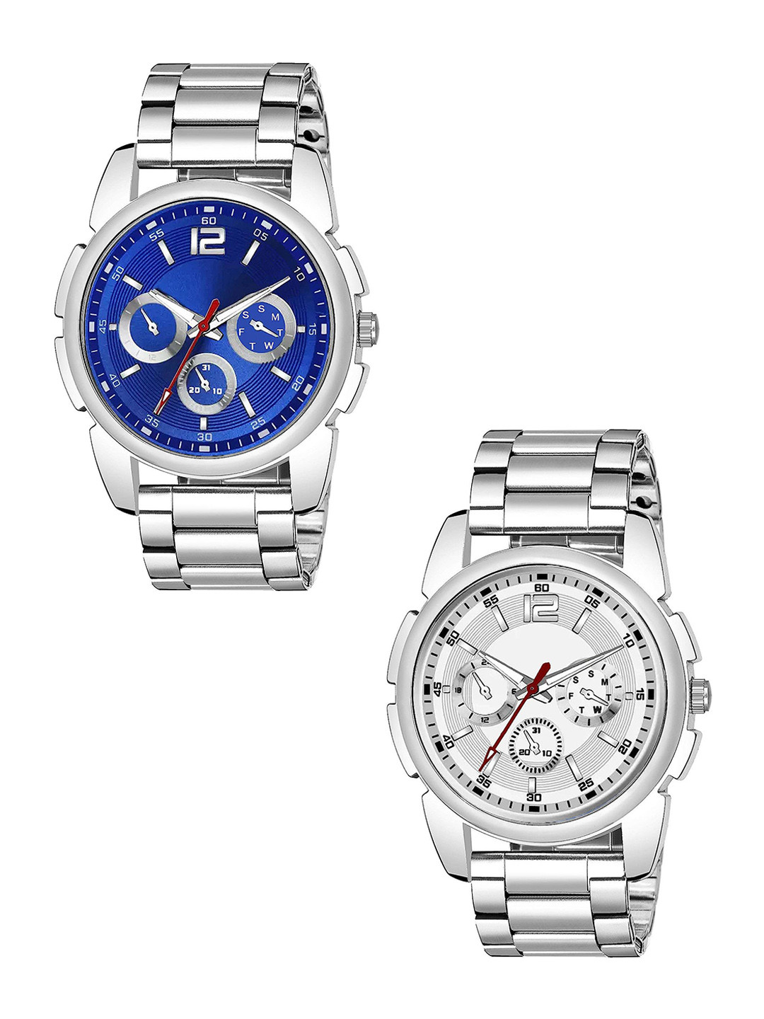 JUST LIKE Unisex Pack Of 2 Analogue Watch WATGWZSZU8HRKCZN