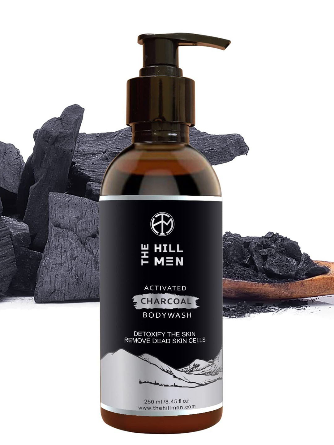 The Hill Men Active Charcoal Bodywash - 250 ml
