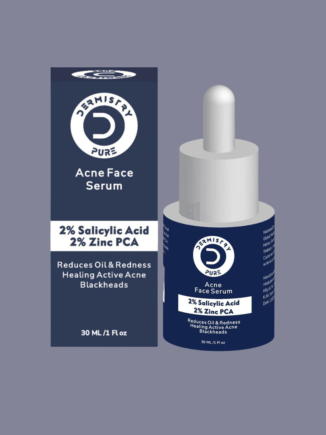 DERMISTRY 2% Salicylic Acid Zinc Face Serum- 30 ml