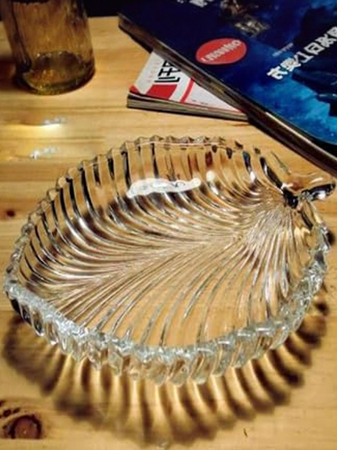 SOMIL Floral Glass Plates