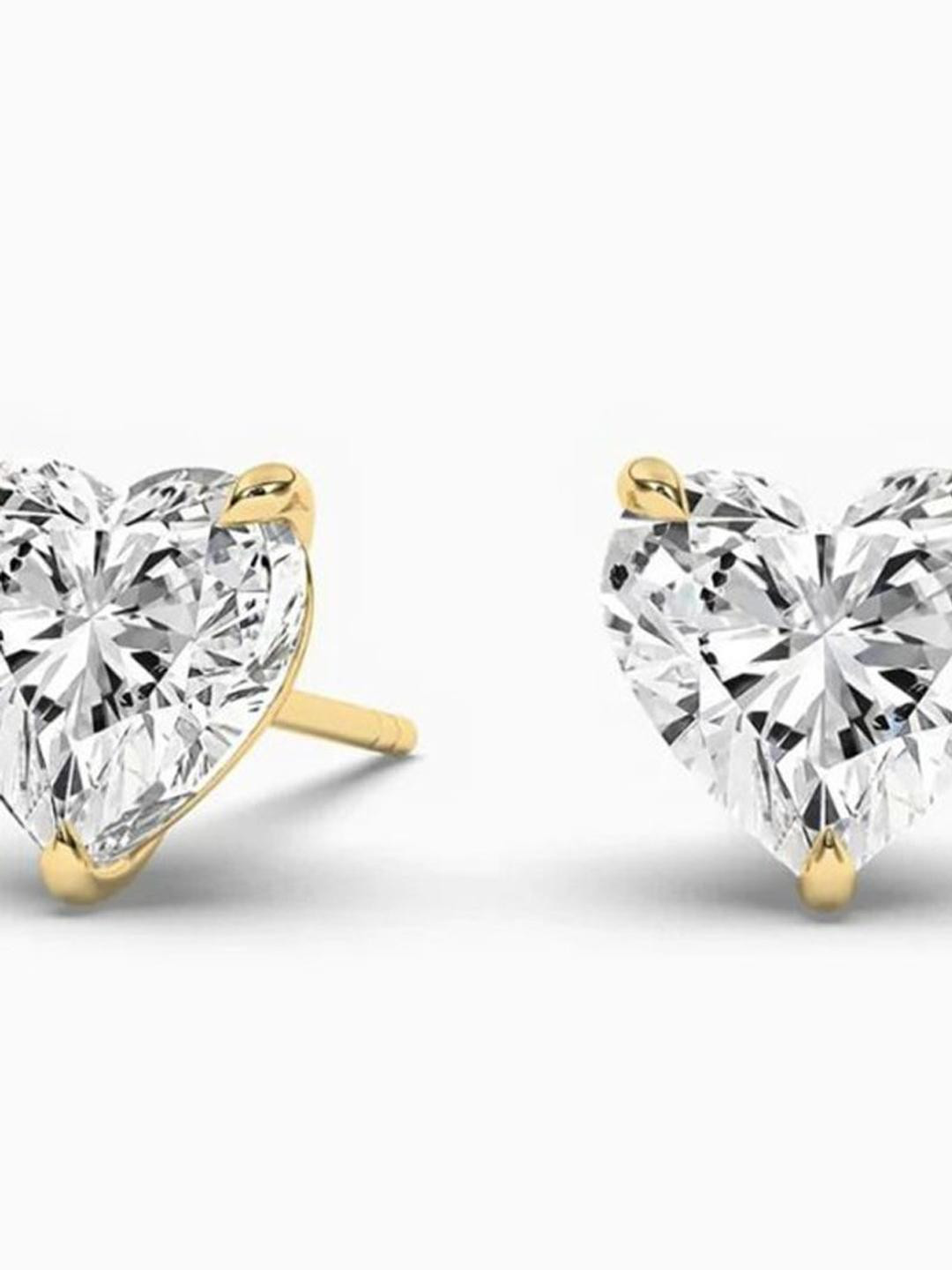 HEALINGGEMS Gold-Plated Sterling Silver Studs