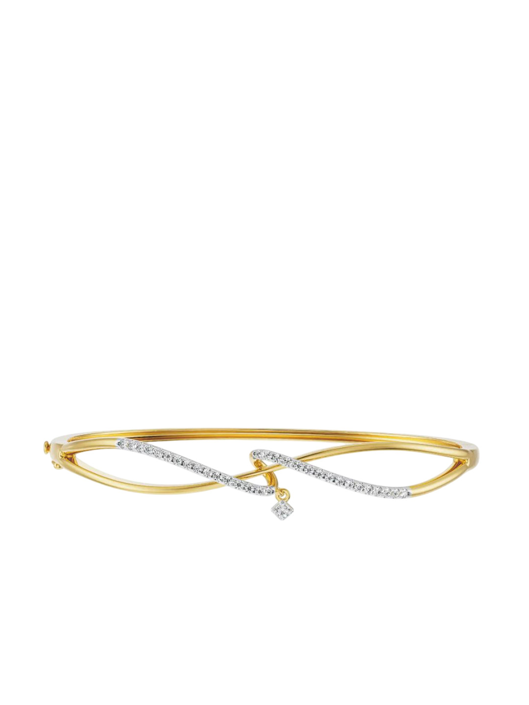 Emori Women Mindy Minimalist Lab Diamond Bracelet in 14KT Gold