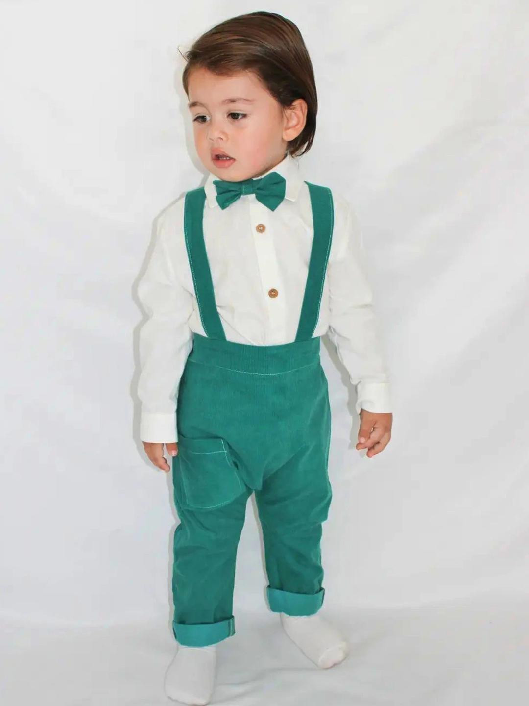 Belliza Baby Boys Dungaree Clothing Set