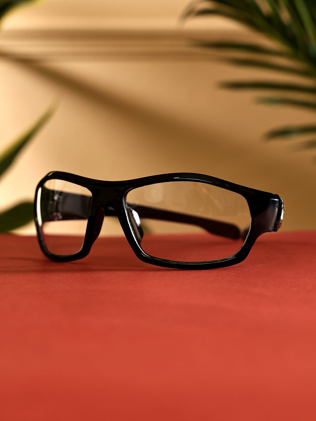 Garry Gobbs Unisex Clear Lens & Black Other Sunglasses with