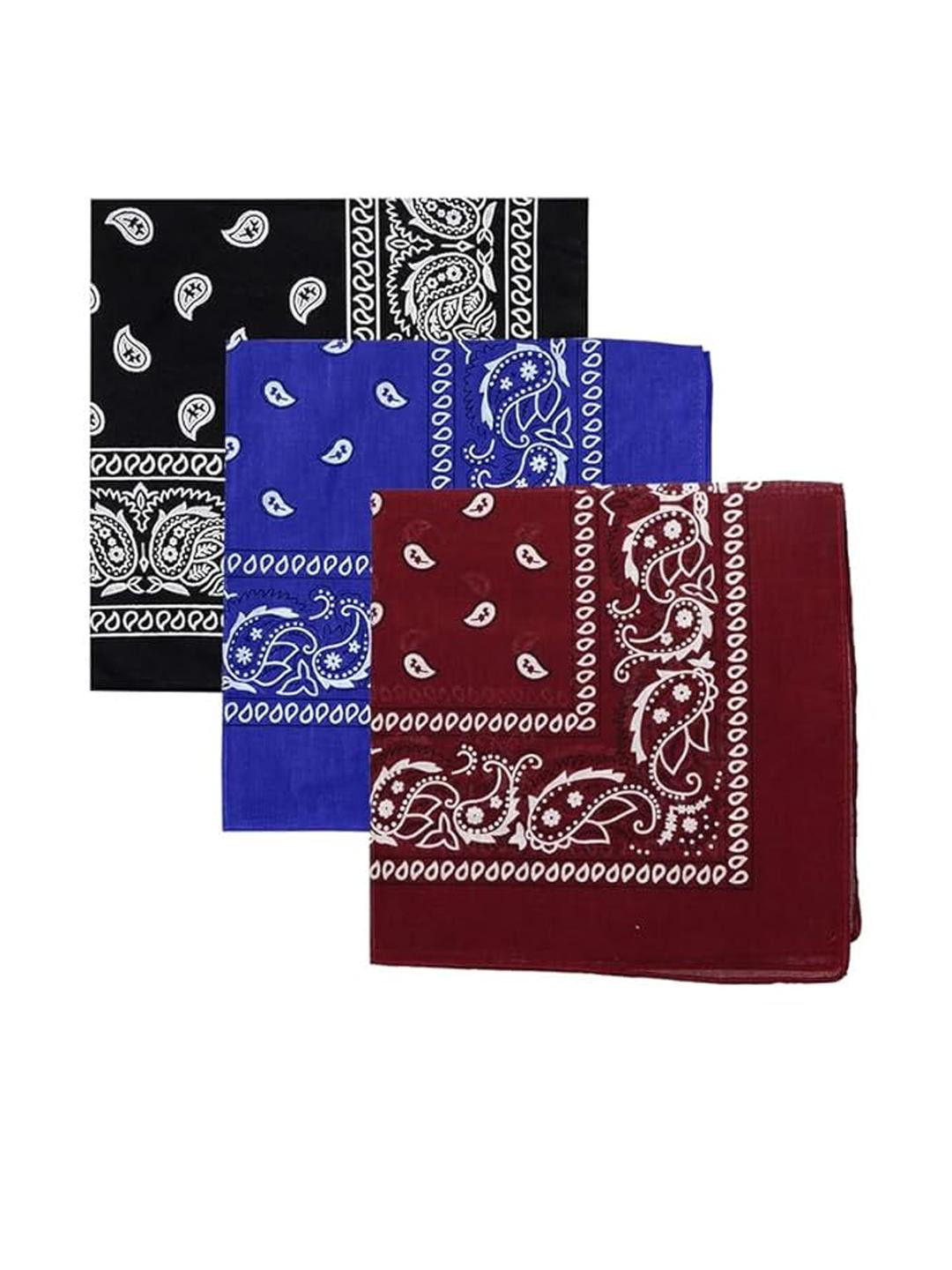 Aadikart Unisex Cotton Paisley Printed Scarves