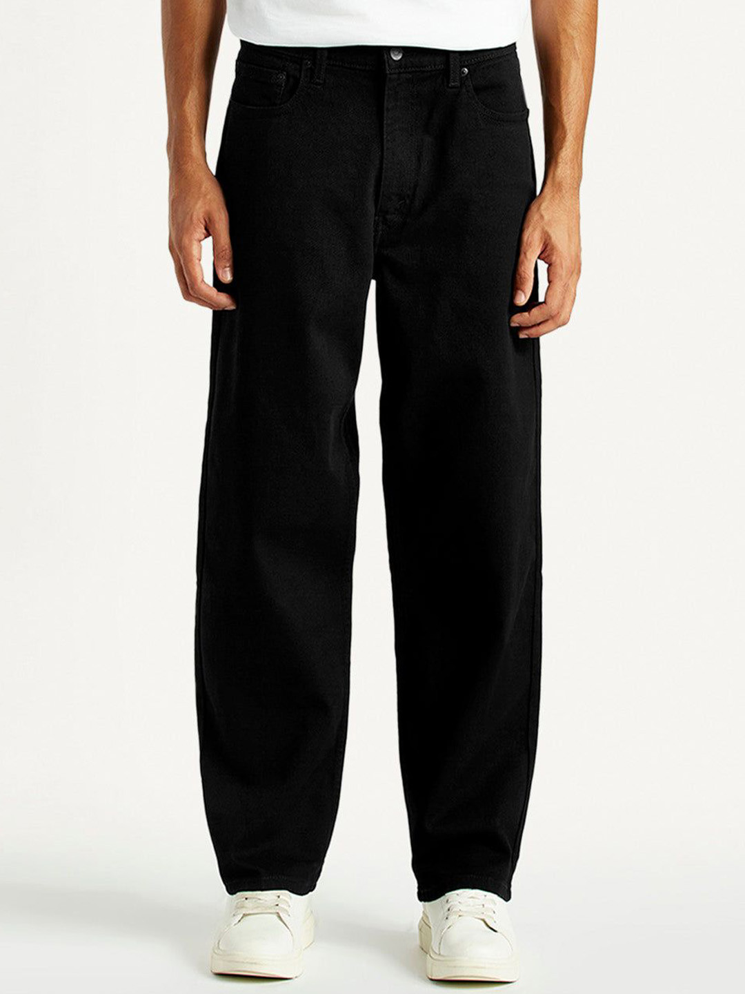 Levis Men Mid-Rise Baggy Jeans