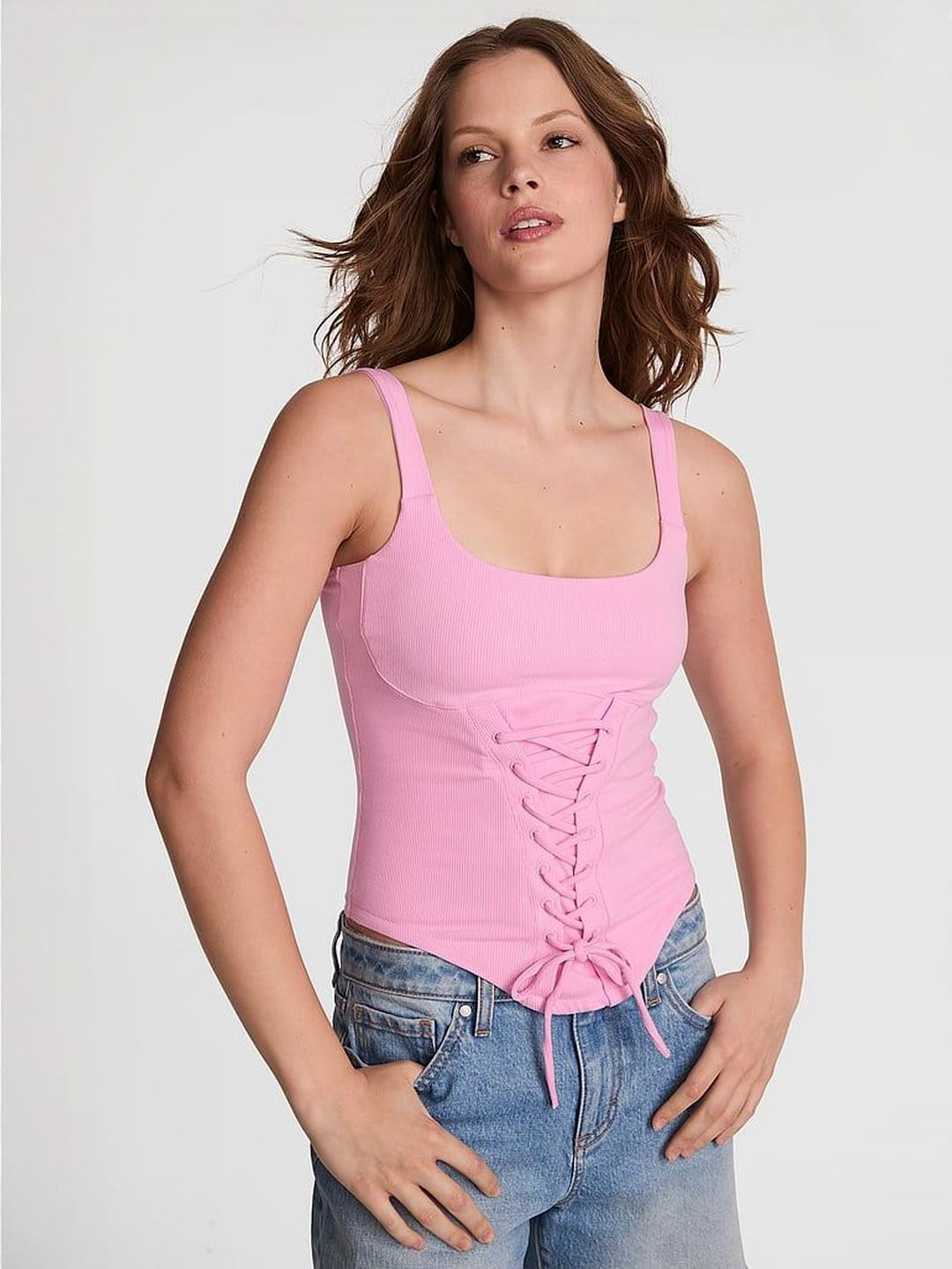 Victoria's Secret Scoop Neck Tank Top