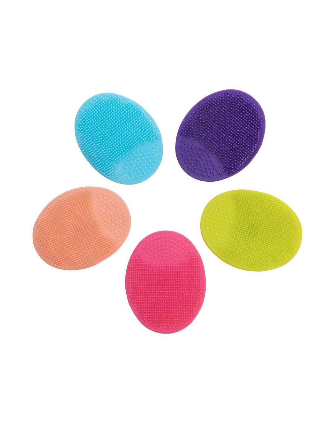 FEELHIGH Silicone Face Scrubber Exfoliator - Yellow