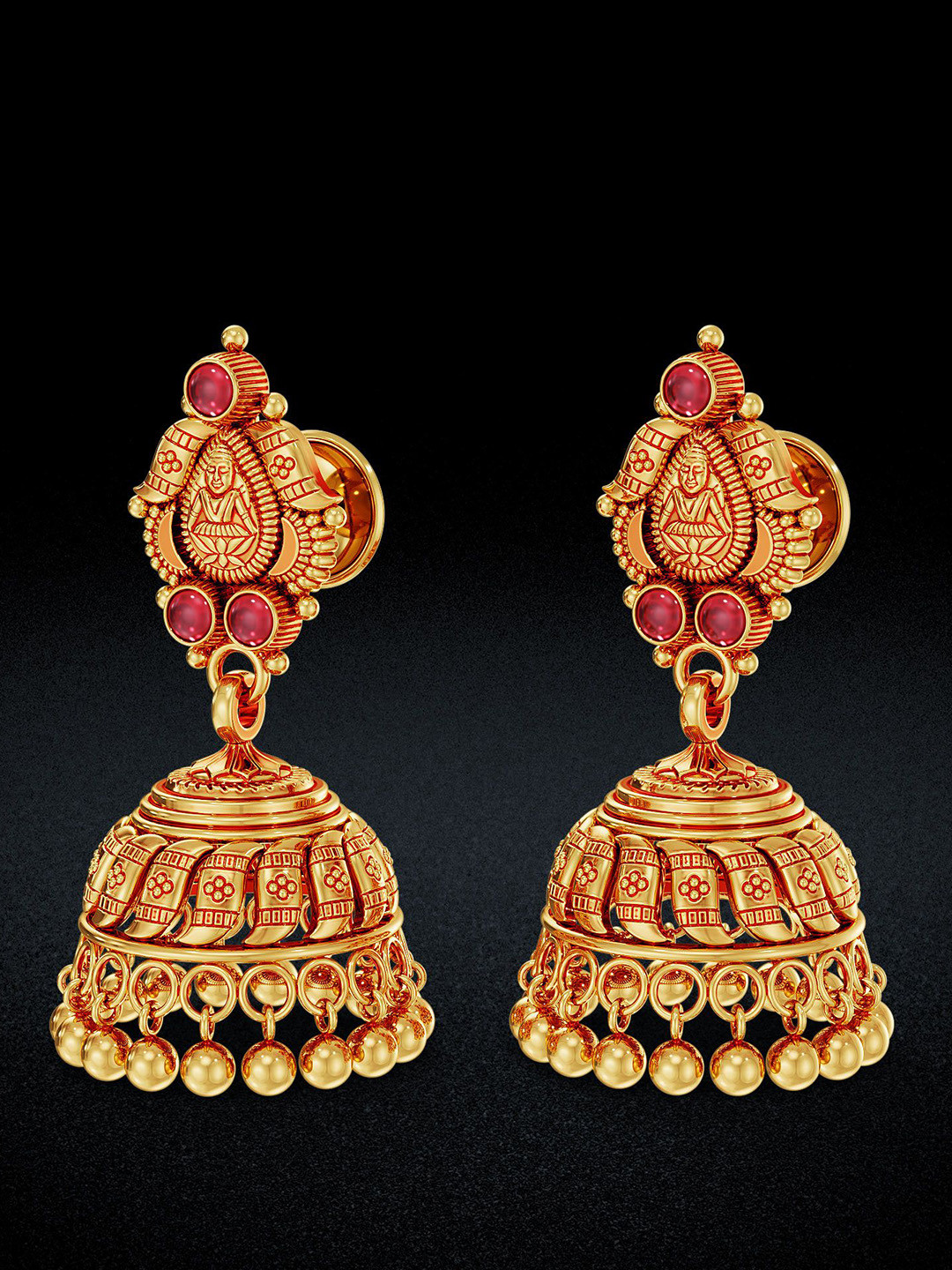 Joyalukkas Women Earrings Gold-8.405 gms