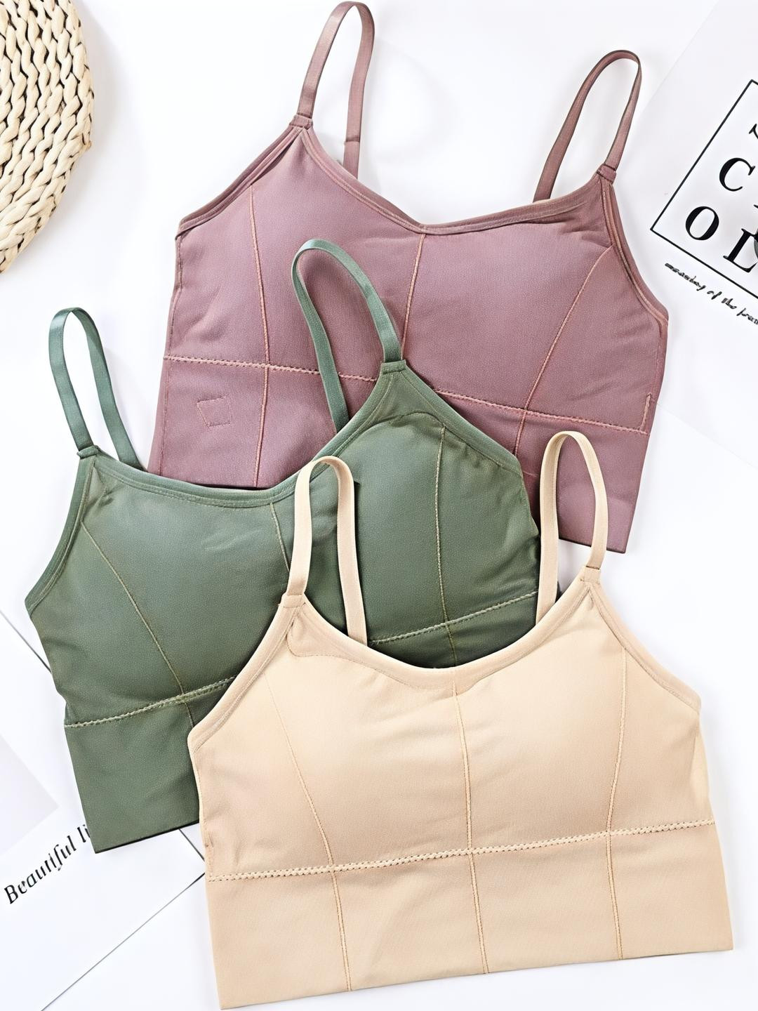 UNDER 1000 3Pc Full Coverage Padded Bra