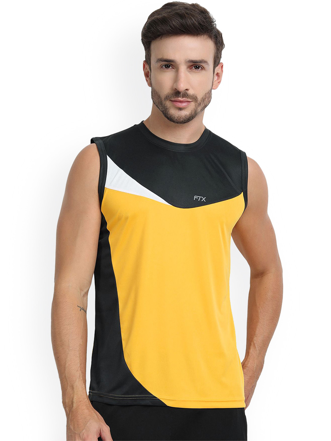 FTX Colourblocked Dry-Fit Gym Vests 709-8-S
