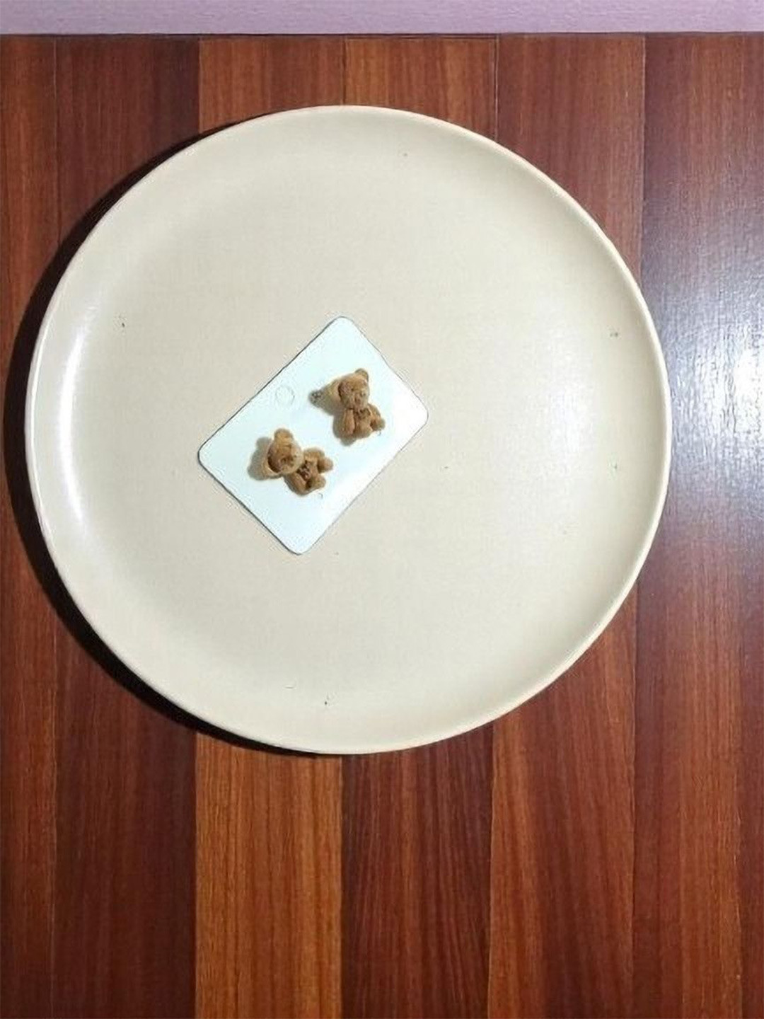 CIKIT Teddybear Shaped Studs