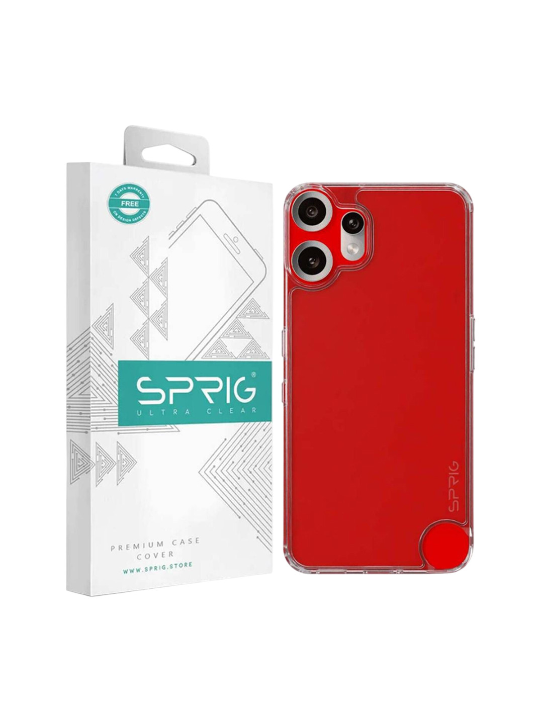 SPRIG Nothing Phone CMF 2 Pro Bayer Transparent Back Cover