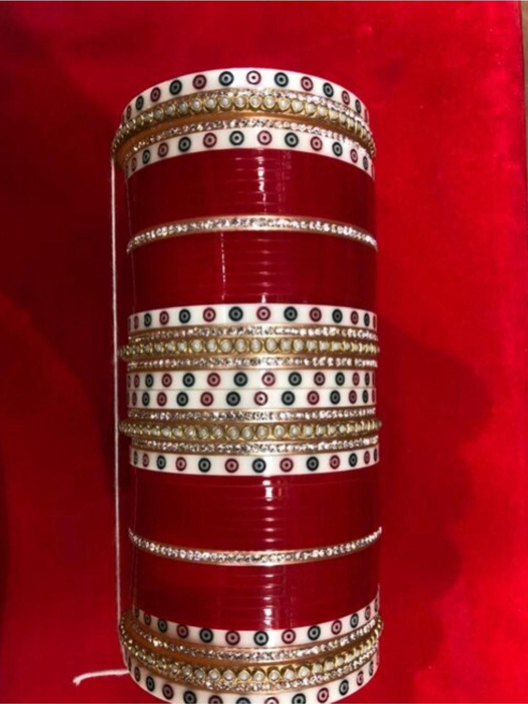 JCcreation Set Of 68 Gold-Plated Bangles