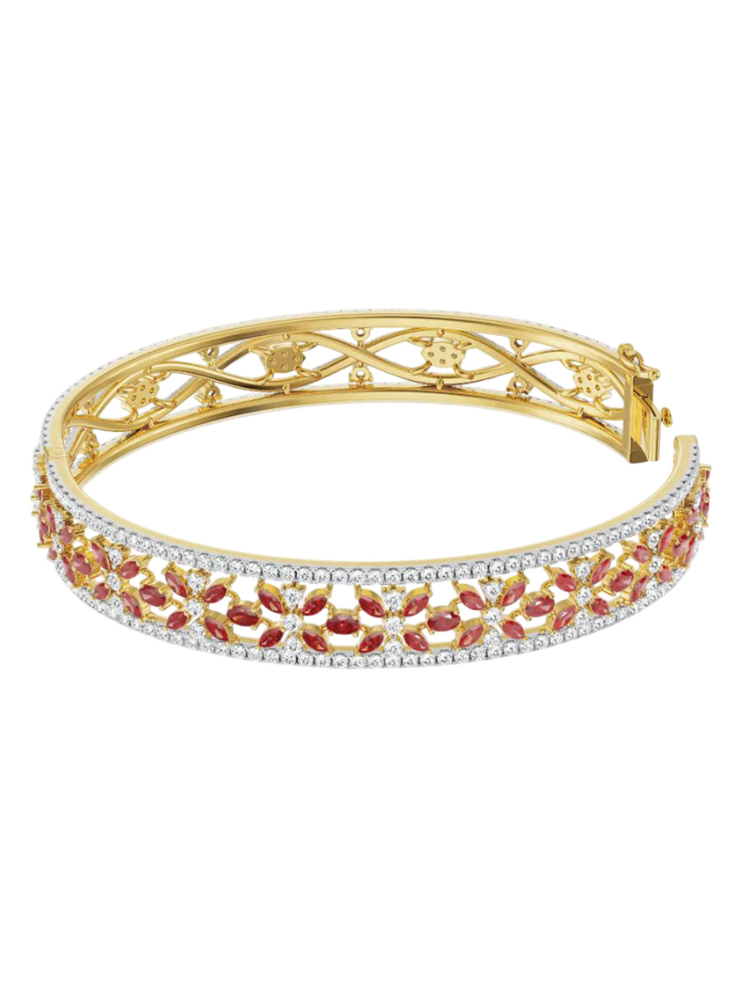 Emori Women Convertible Tira Lab Diamond Bracelet in 18KT Gold
