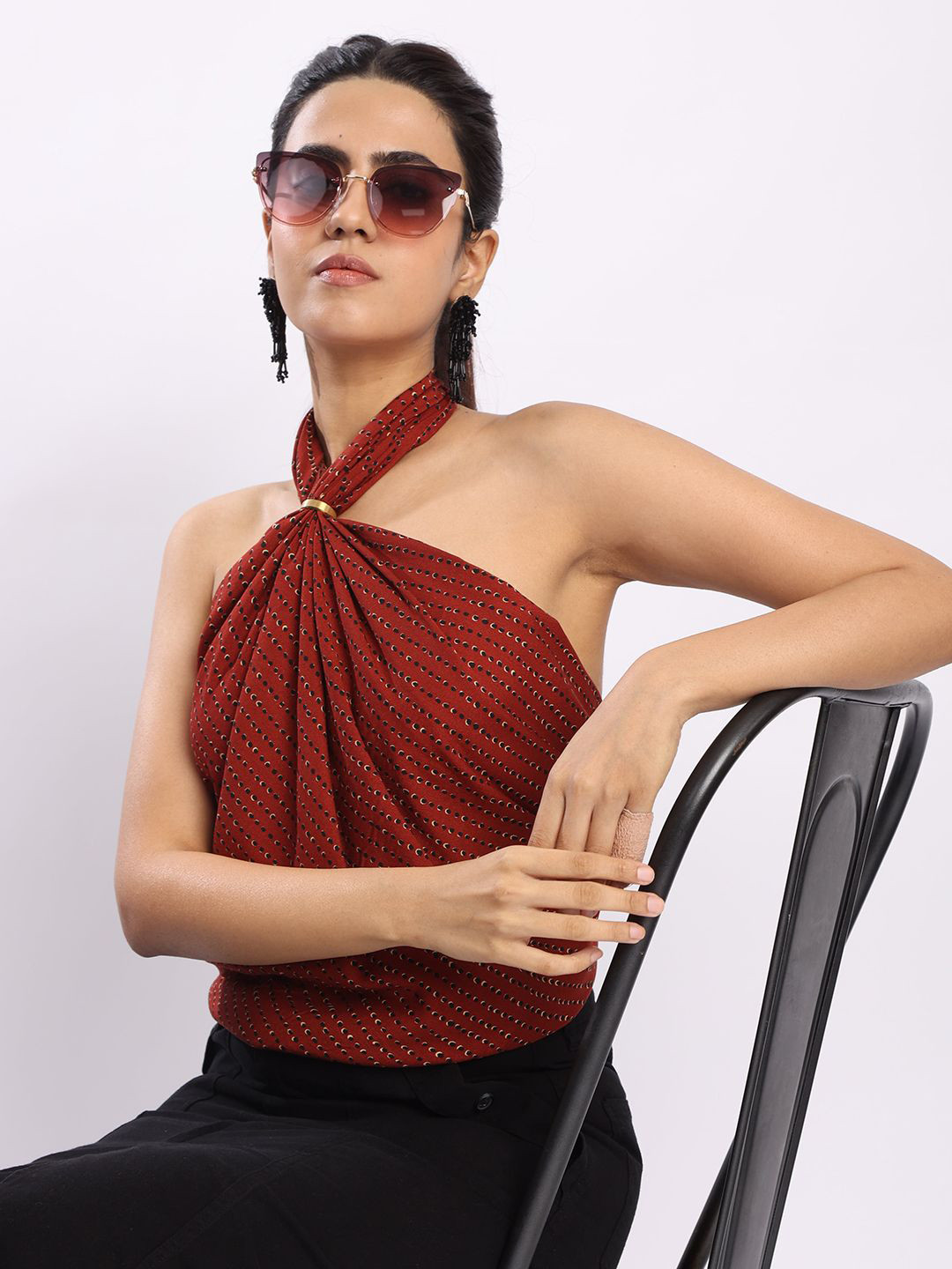 Bene Kleed Women Handkerchief style Mutipurpose Top