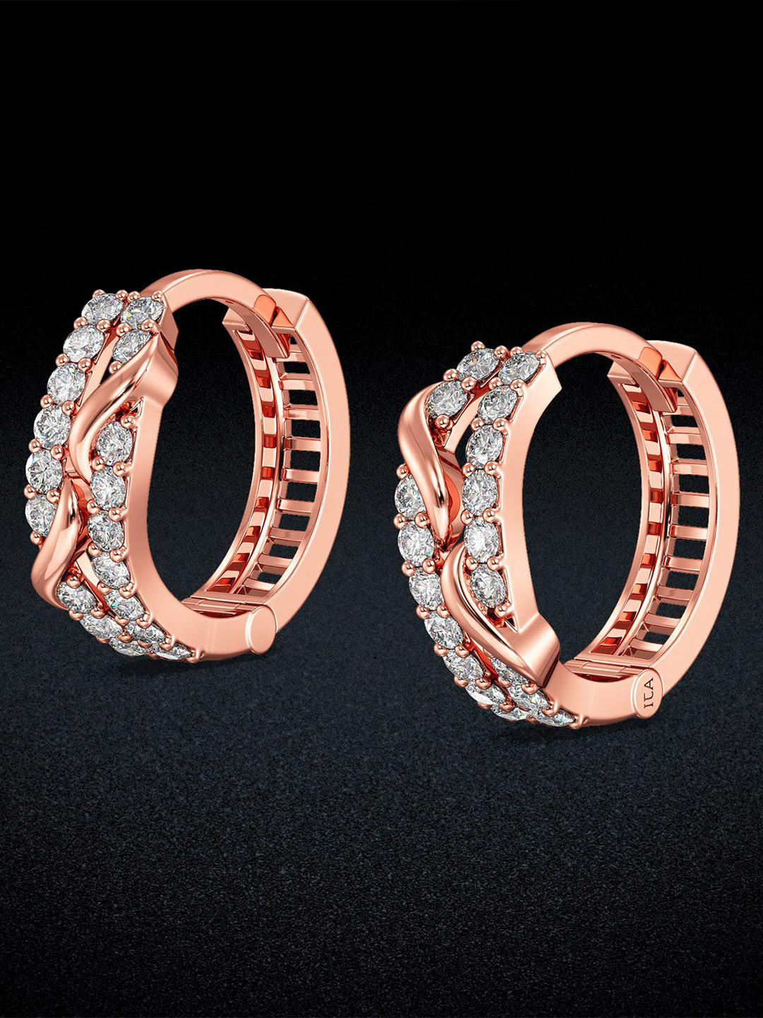 Joyalukkas Glint Women Earring-2.81 gms