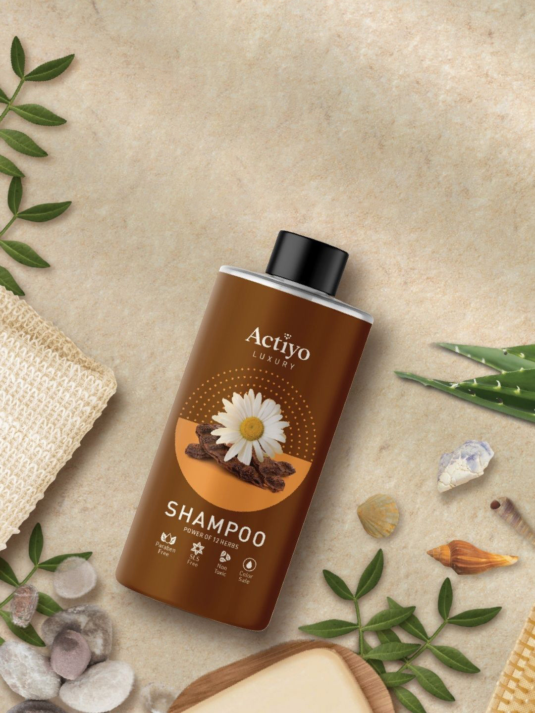 Actiyo Herbal Shampoo With Aloe Vera - 500 ml